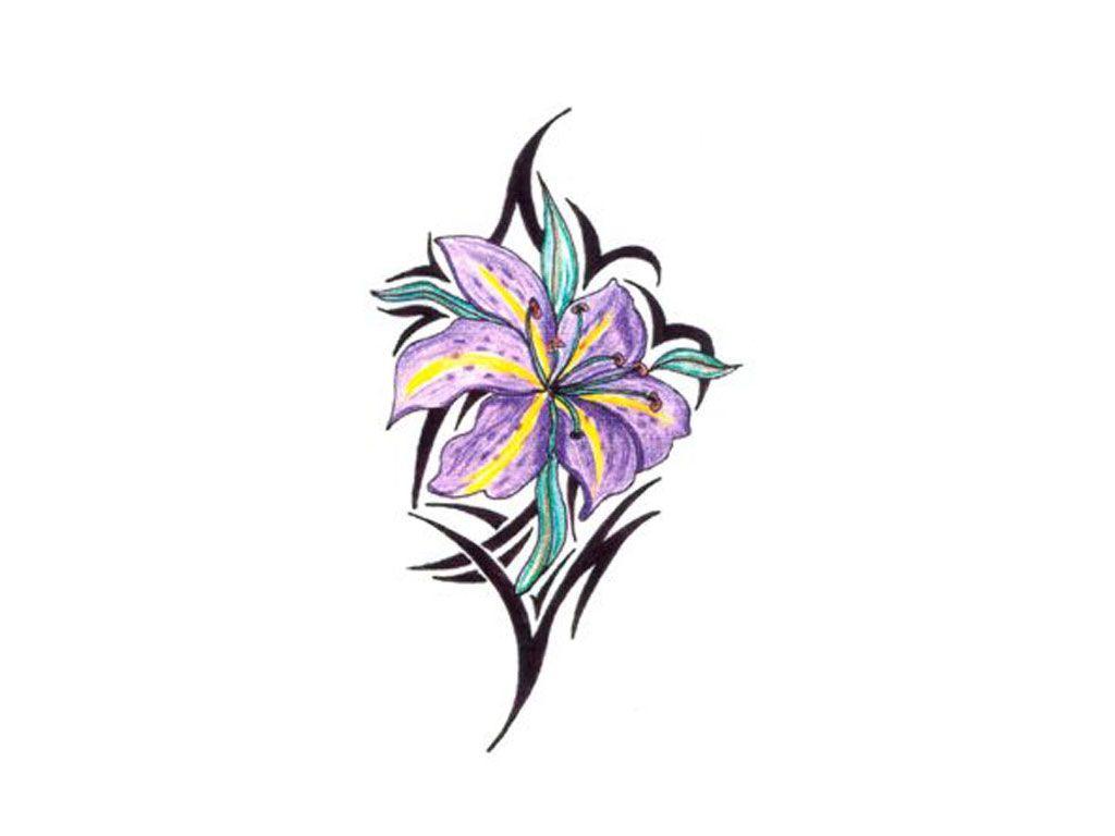 1024x768 habrumalas: Orchid Tattoos Image