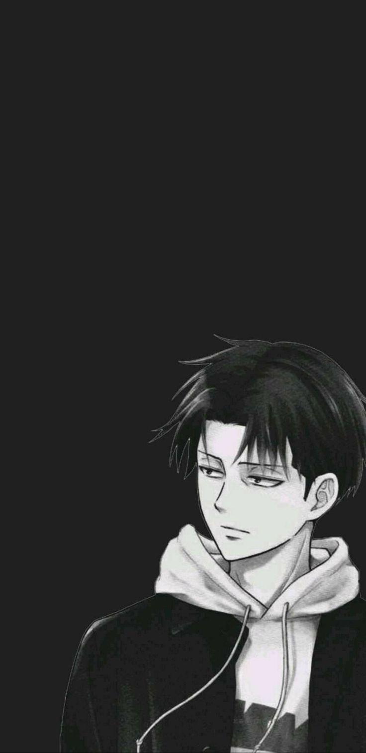 736x1513 Levi Ackerman Casual Minimalist Wallpaper. Gambar anime, Kapten levi, Gambar pacar