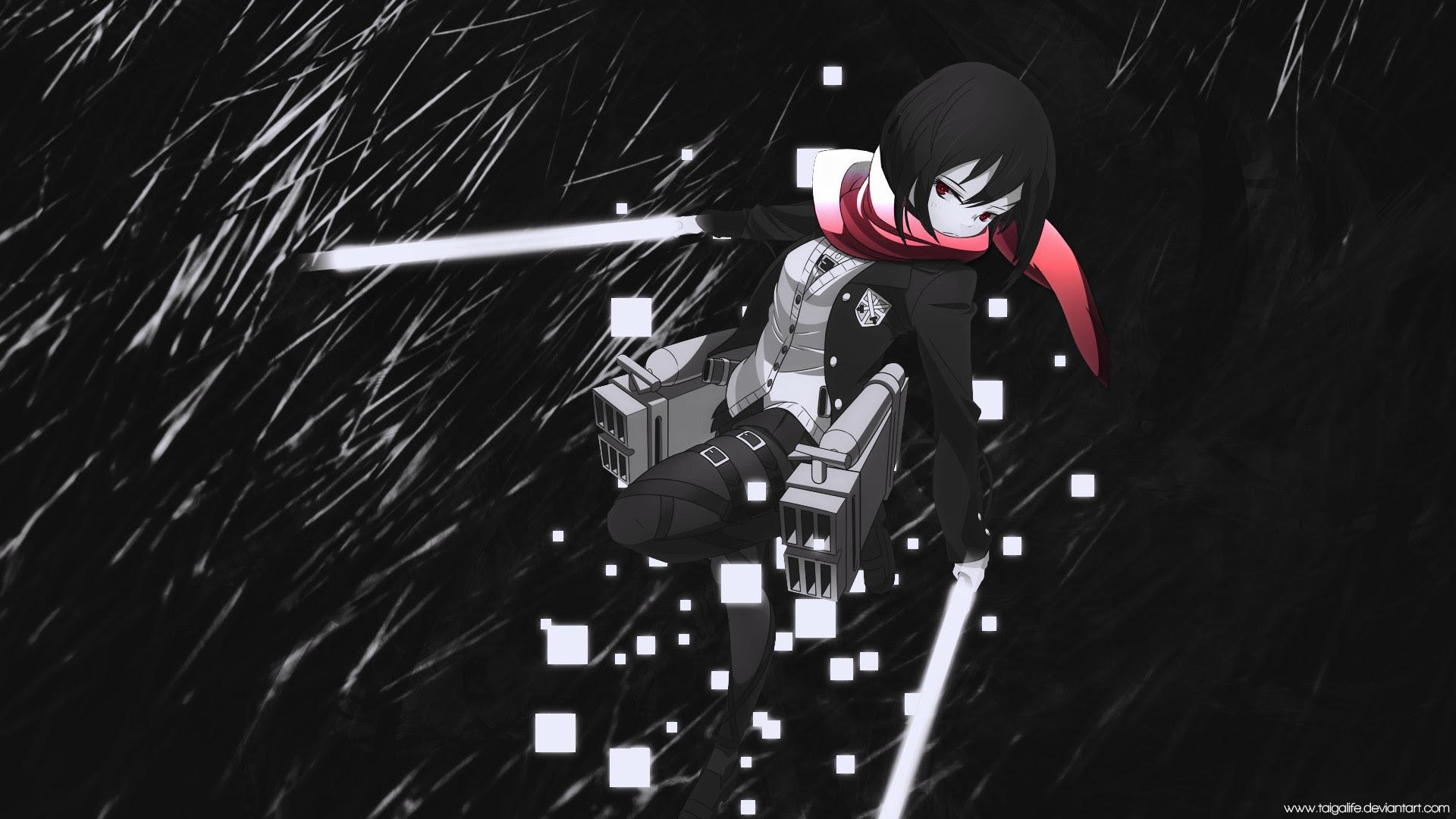 1920x1080 Anime Attack On Titan Wallpaper Mikasa