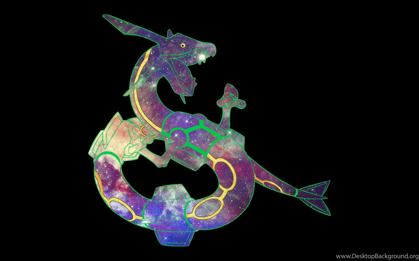 1440x900 Space Rayquaza Wallpaper By Minexys Desktop Background