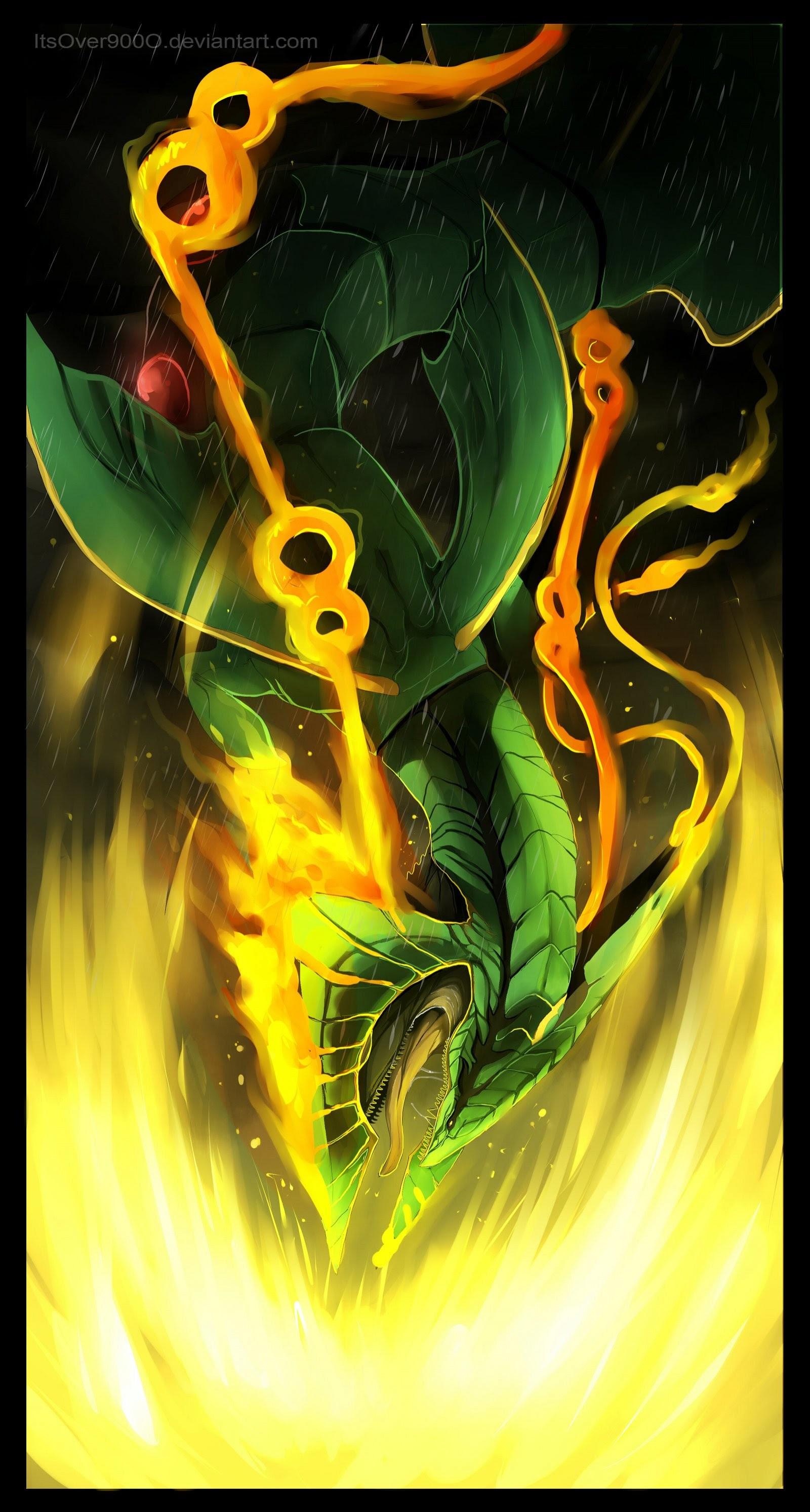 1600x2986 Rayquaza Wallpaper