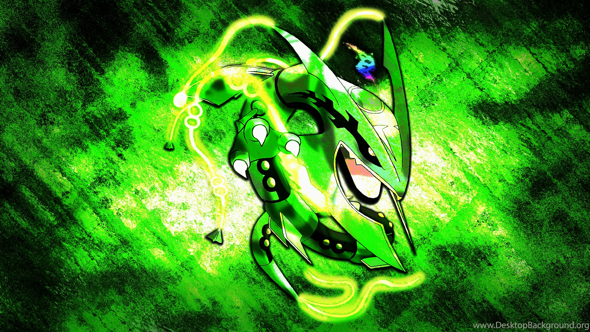 1920x1080 Mega Rayquaza Wallpaper By Glench Desktop Background