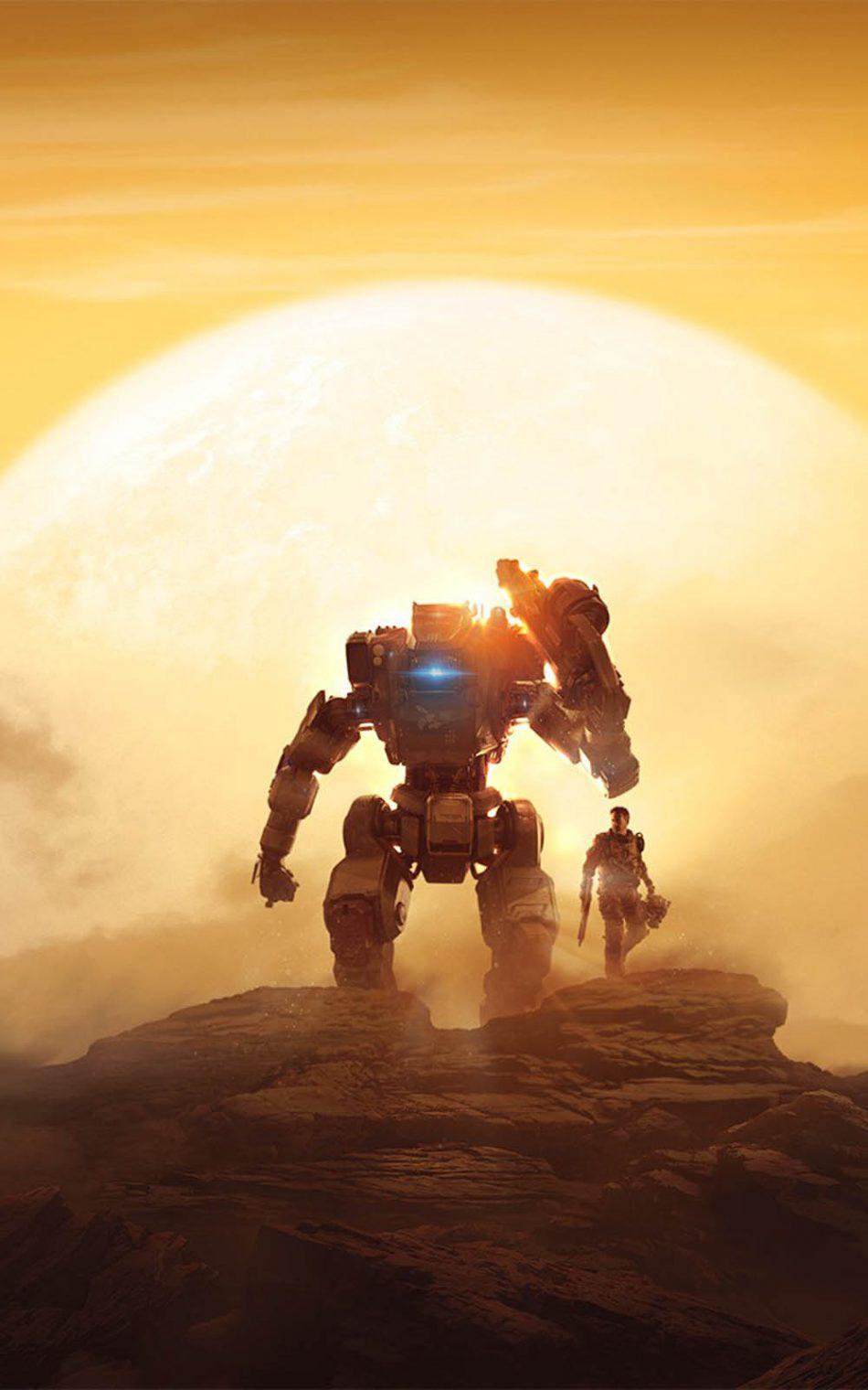 950x1520 Titanfall 2 Game 4K Ultra HD Mobile Wallpaper