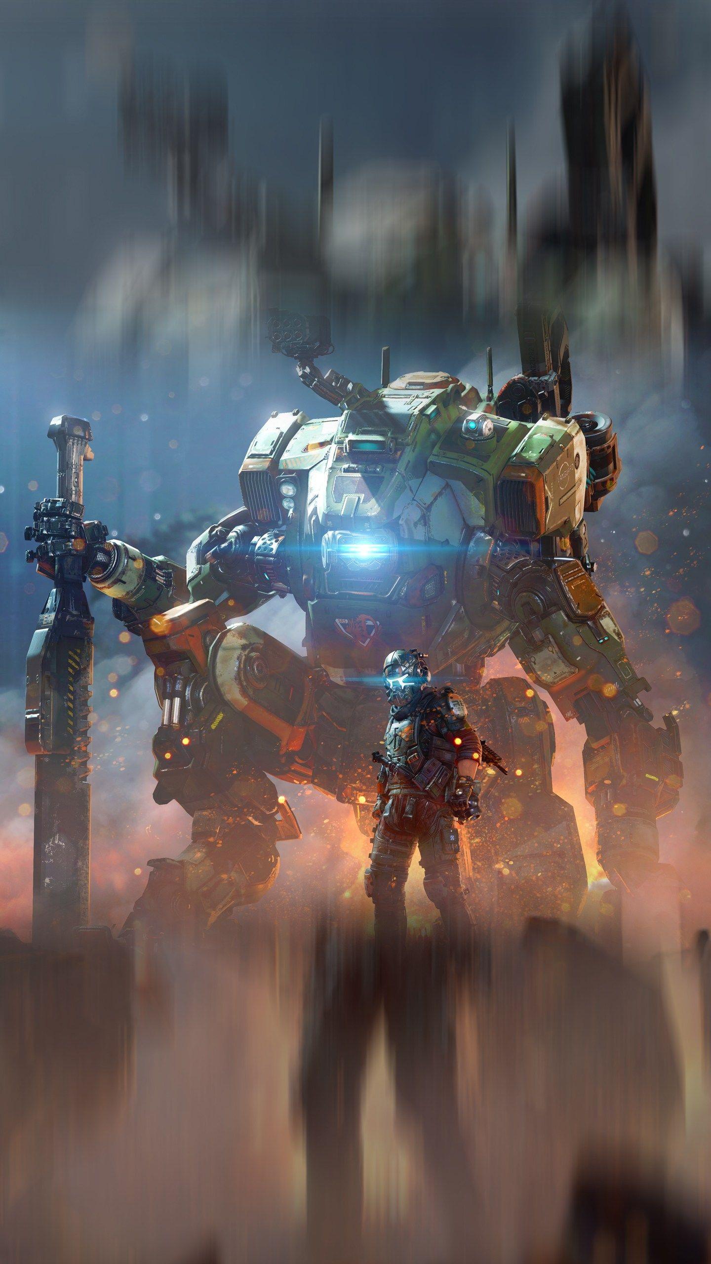 1440x2560 Cool Titan Fall Wallpaper