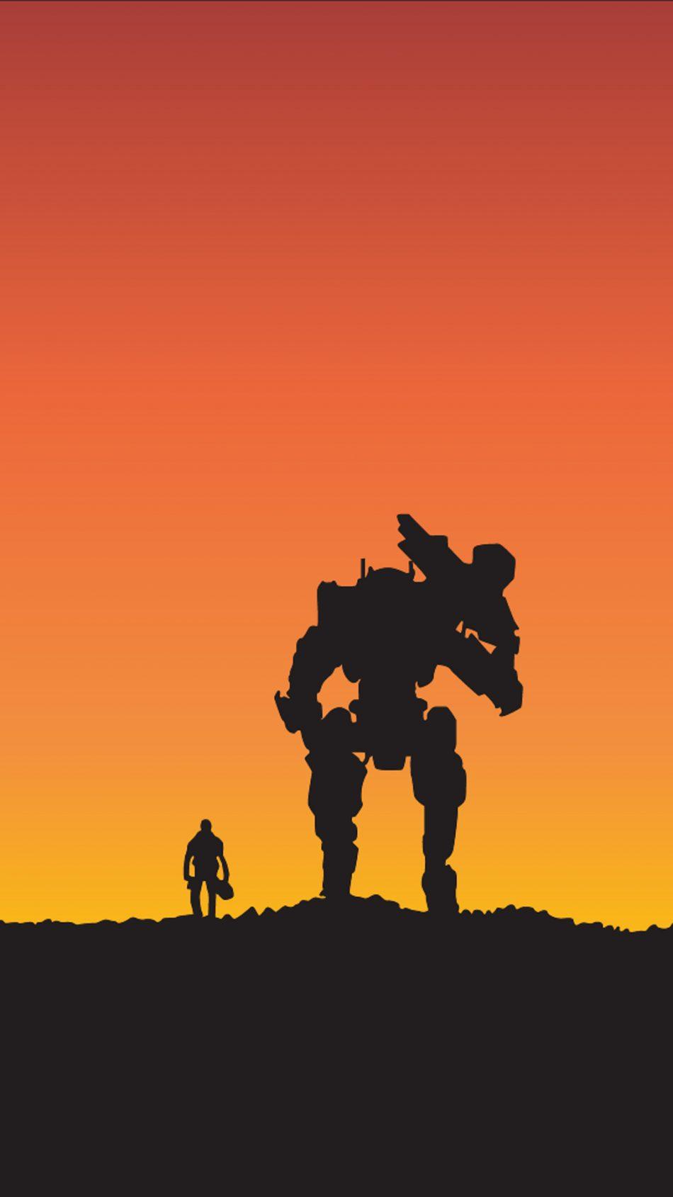 950x1689 Become One Titanfall 2 4K Ultra HD Mobile Wallpaper