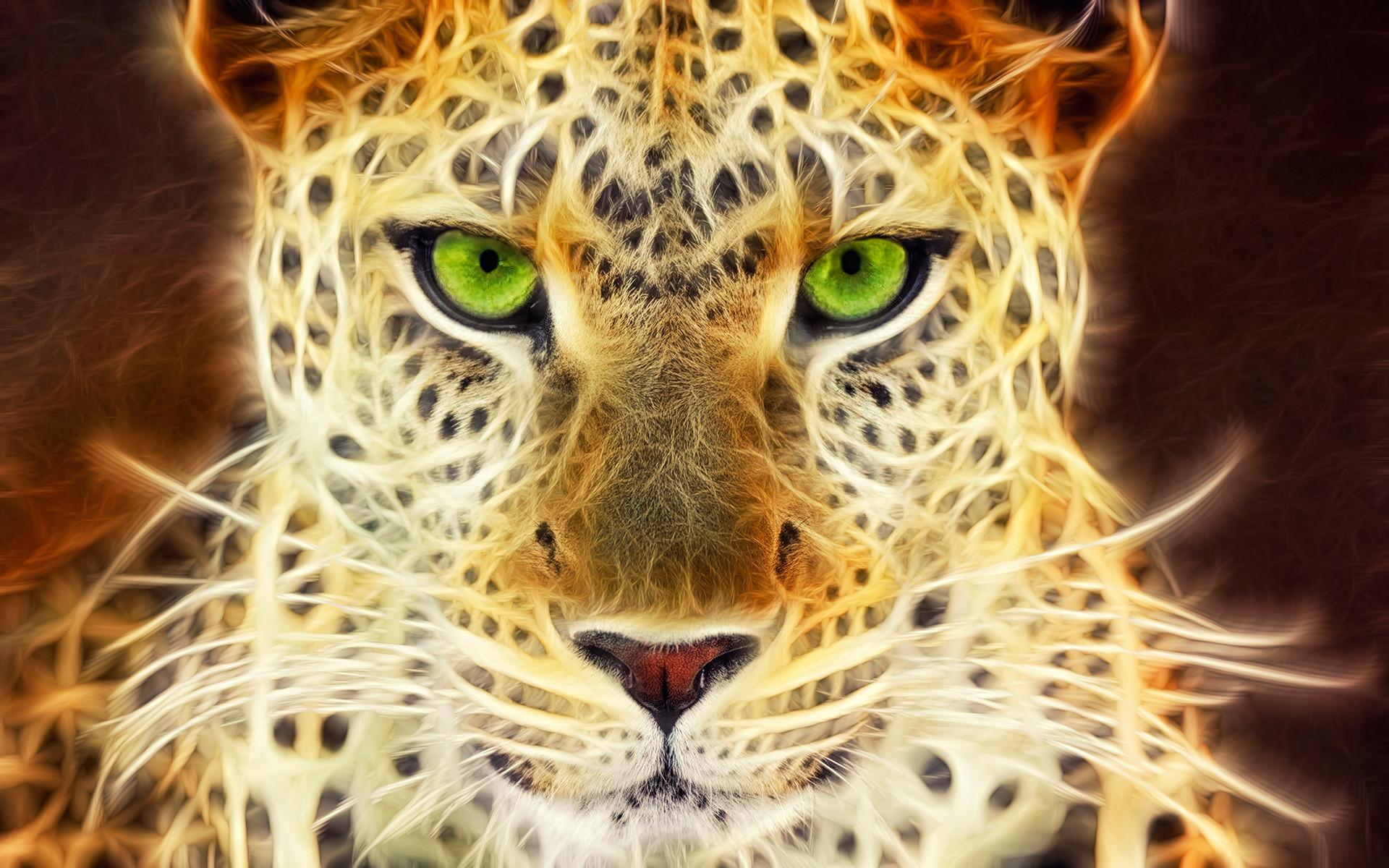 1920x1200 Neon Animal
