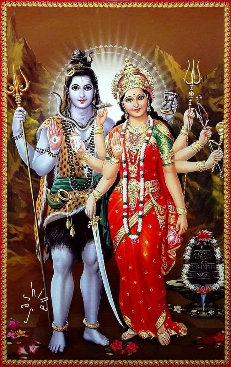 736x1169 Lord shiva and mata parvati. Shiv durga HD wallpaper, Lord shiva HD image, Shiv ji