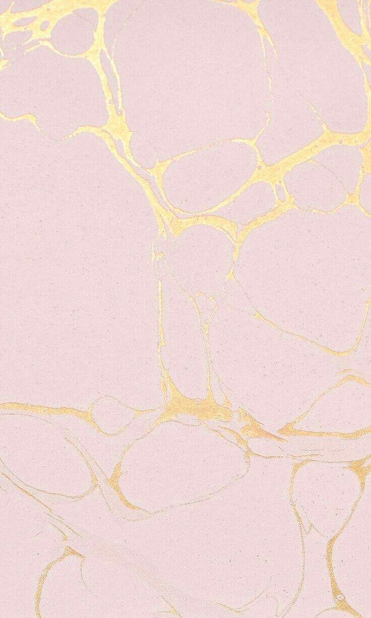 light pink and gold wallpaper