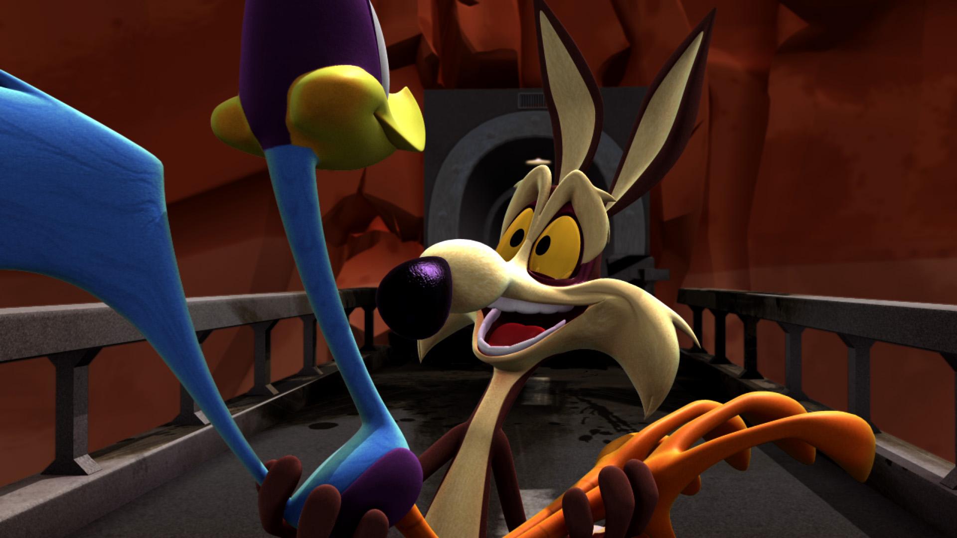 1920x1080 wile, E, Coyote, Looney, Road, Runner