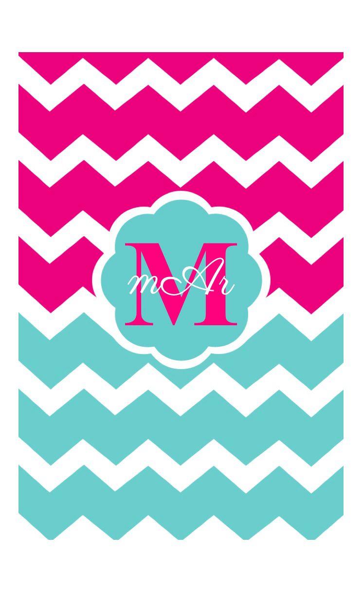 744x1214 Monogramed wallpaper chevron. Monogram wallpaper, Wallpaper, Name wallpaper