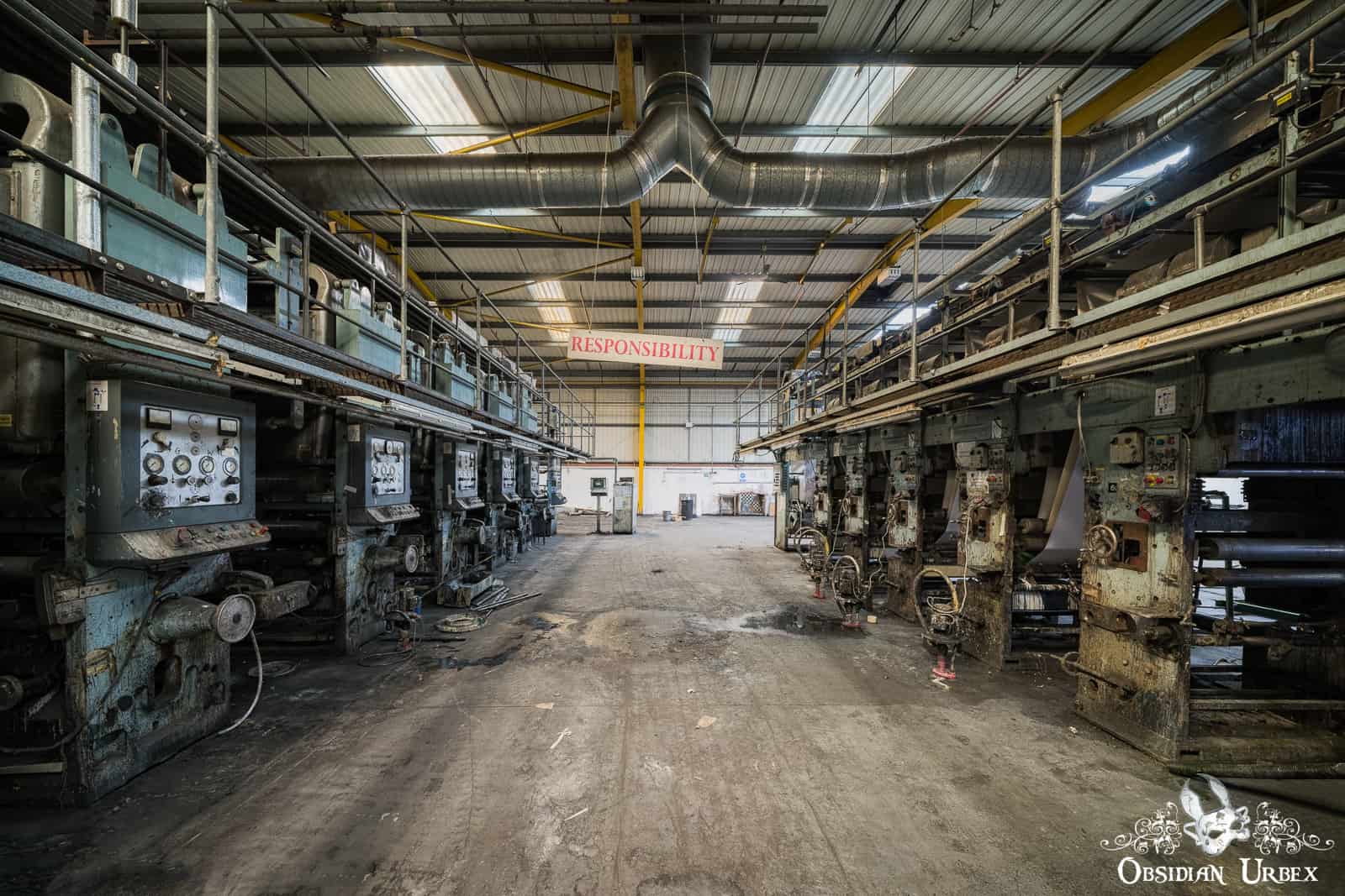 1600x1067 Fine Decor Wallpaper Factory, England Urbex Photography