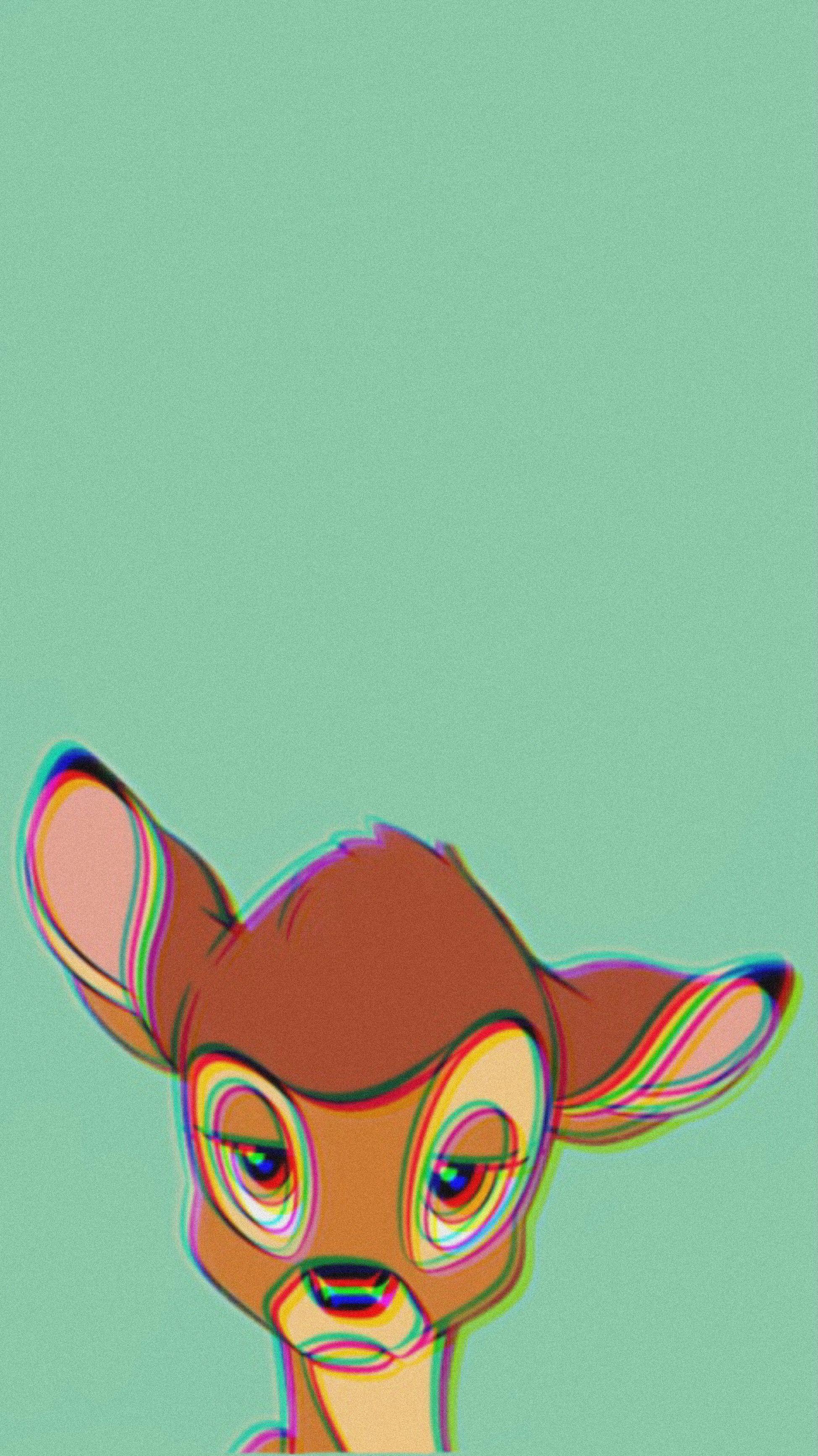 1948x3464 Bambi #wallpaper. Cute cartoon wallpaper, Disney wallpaper, Cartoon wallpaper iphone