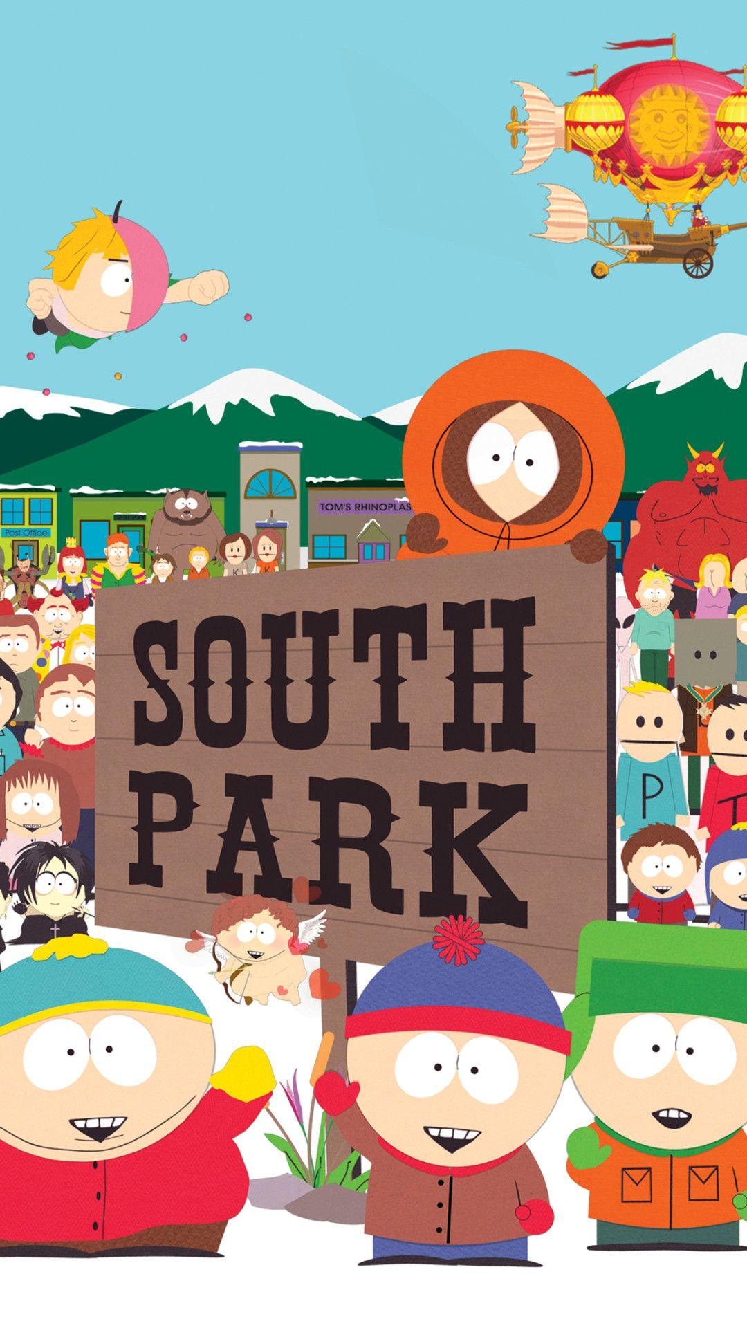 1080x1920 South Park Supreme Wallpaper