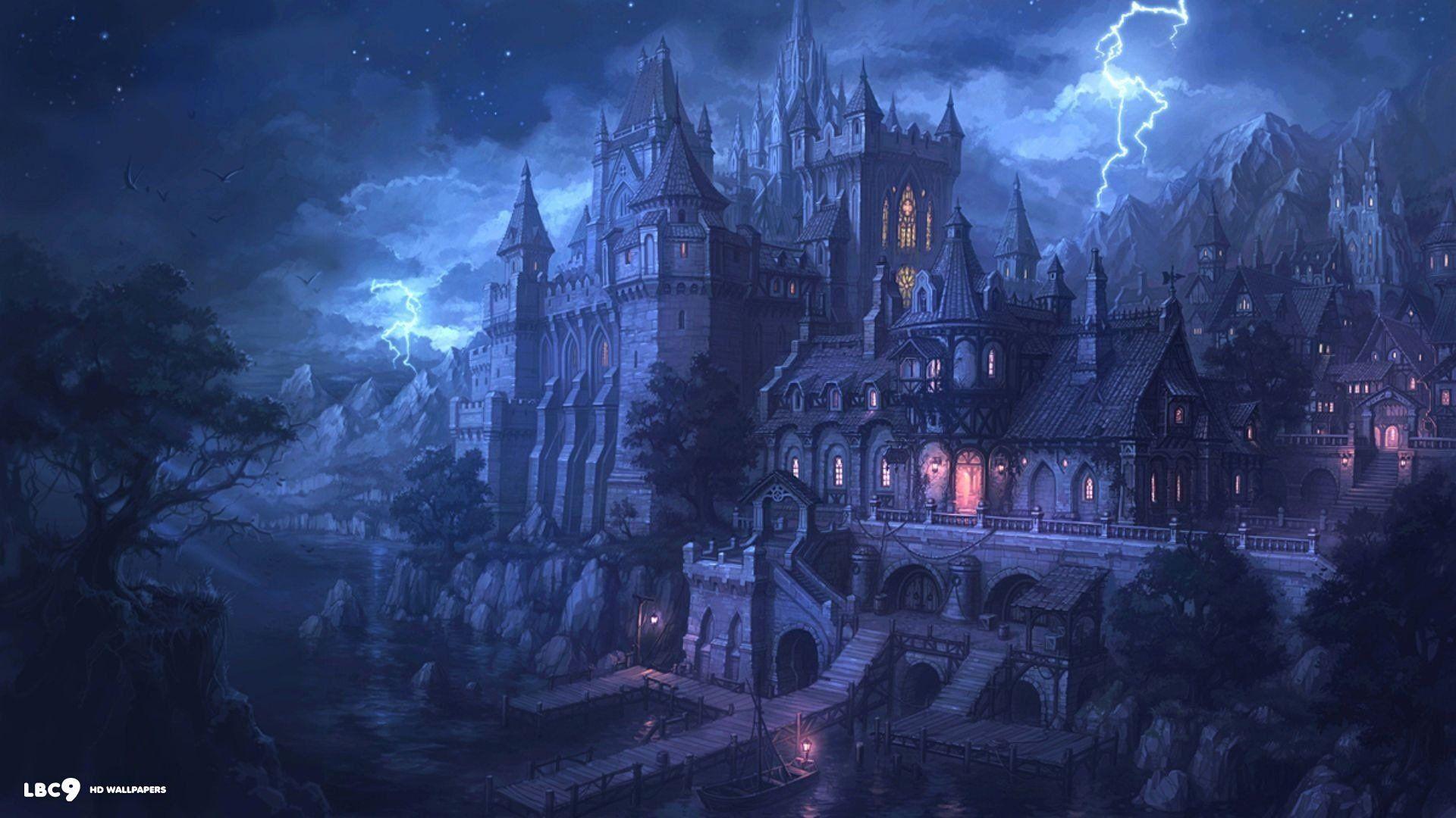 1920x1080 Enchanted Castle Wallpaper