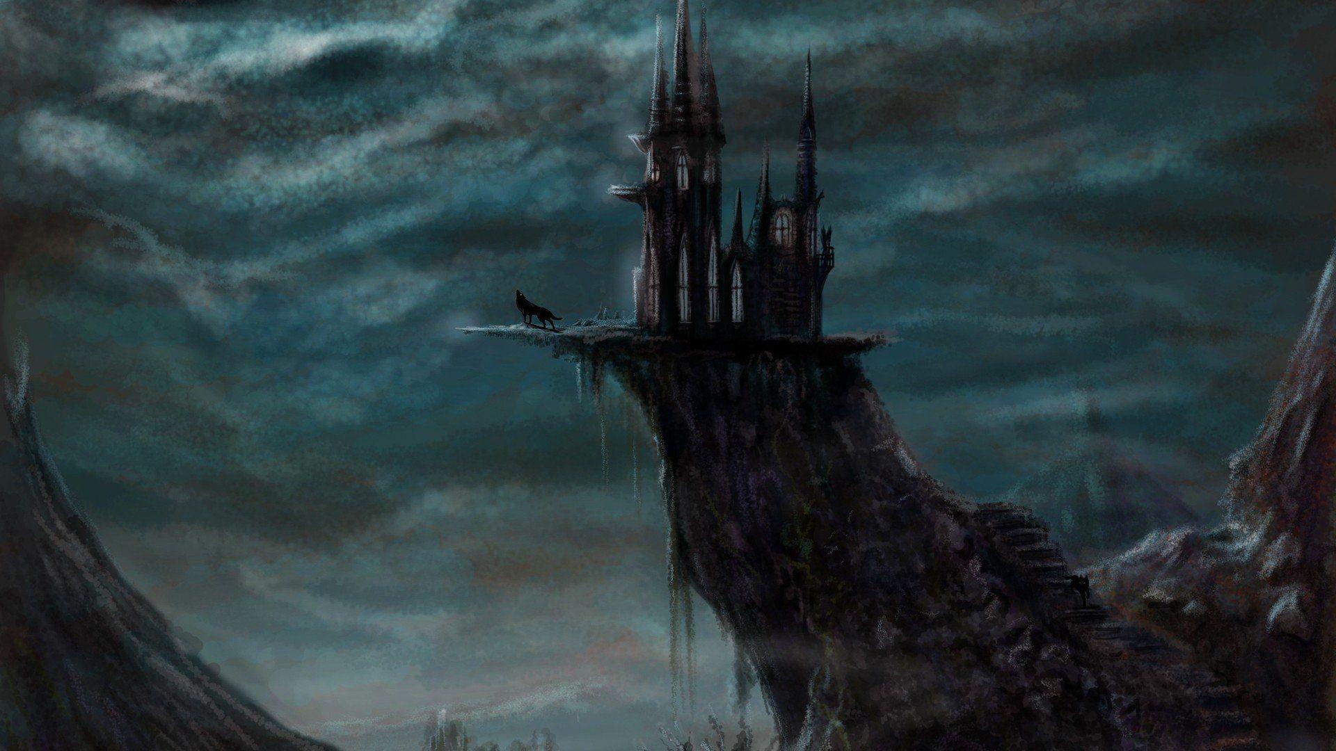 1920x1080 undefined Dark Castle Background (35 Wallpaper). Adorable Wallpaper. Dark castle, Fantasy posters, Castle