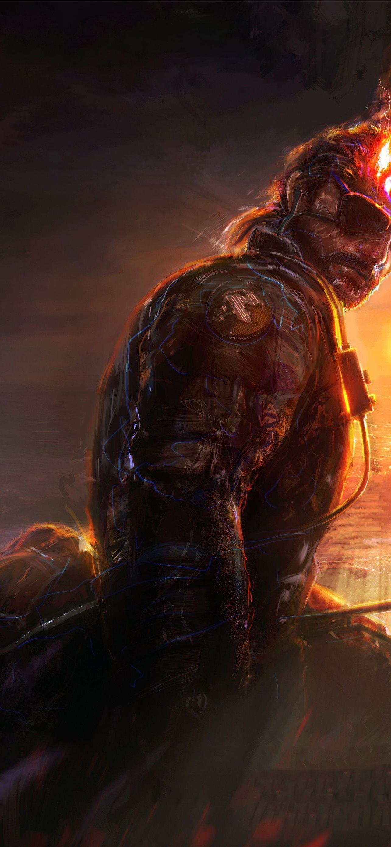 1284x2778 metal gear solid v the phantom pain HD iPhone Wallpaper Free Download