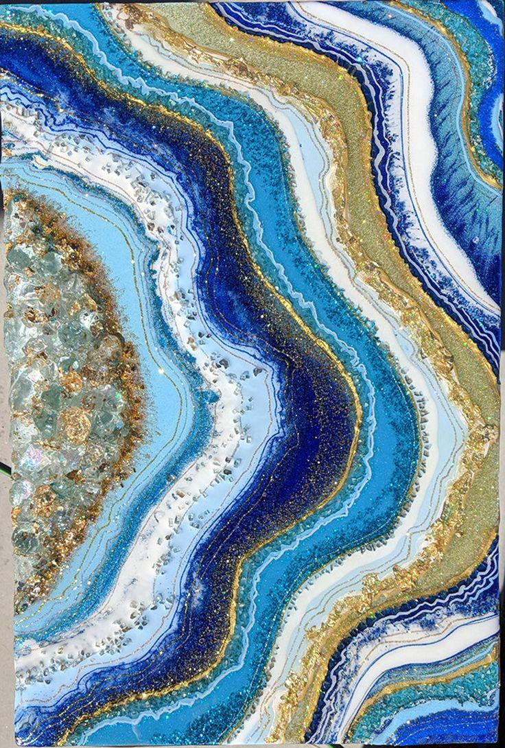 736x1090 Geode Agate Mediterranean Wall Art. Etsy wall art, Geode art, Wall art