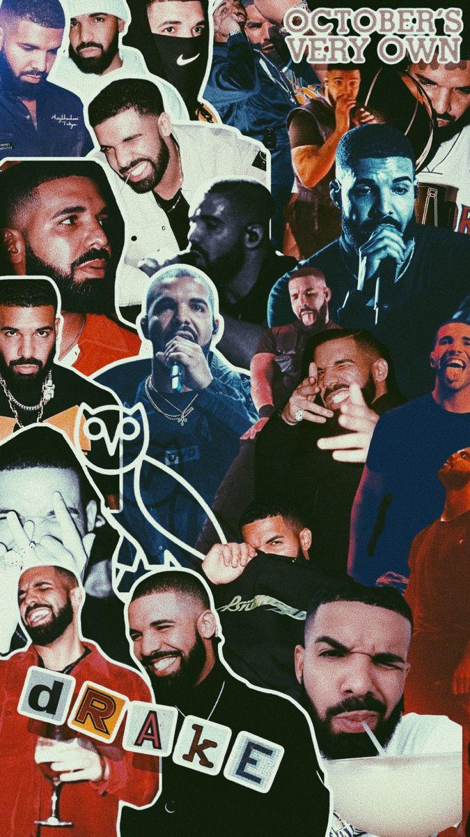 675x1200 UPDATED DRAKE WALLPAPER