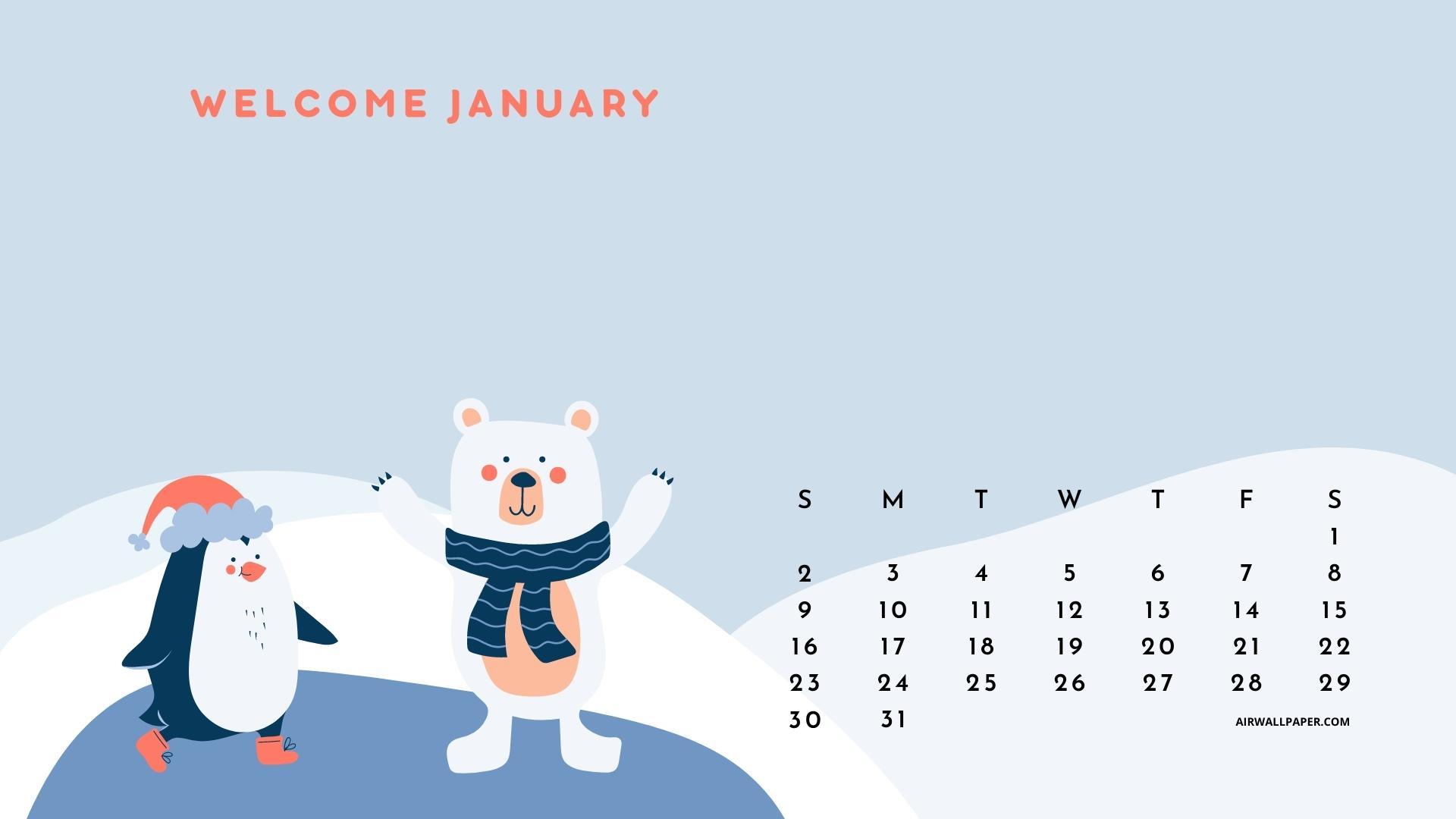 1920x1080 January Background