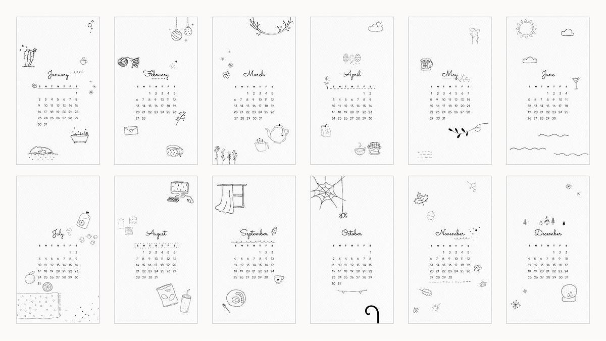 2022 Calendar Wallpapers Top Free 2022 Calendar Backgrounds