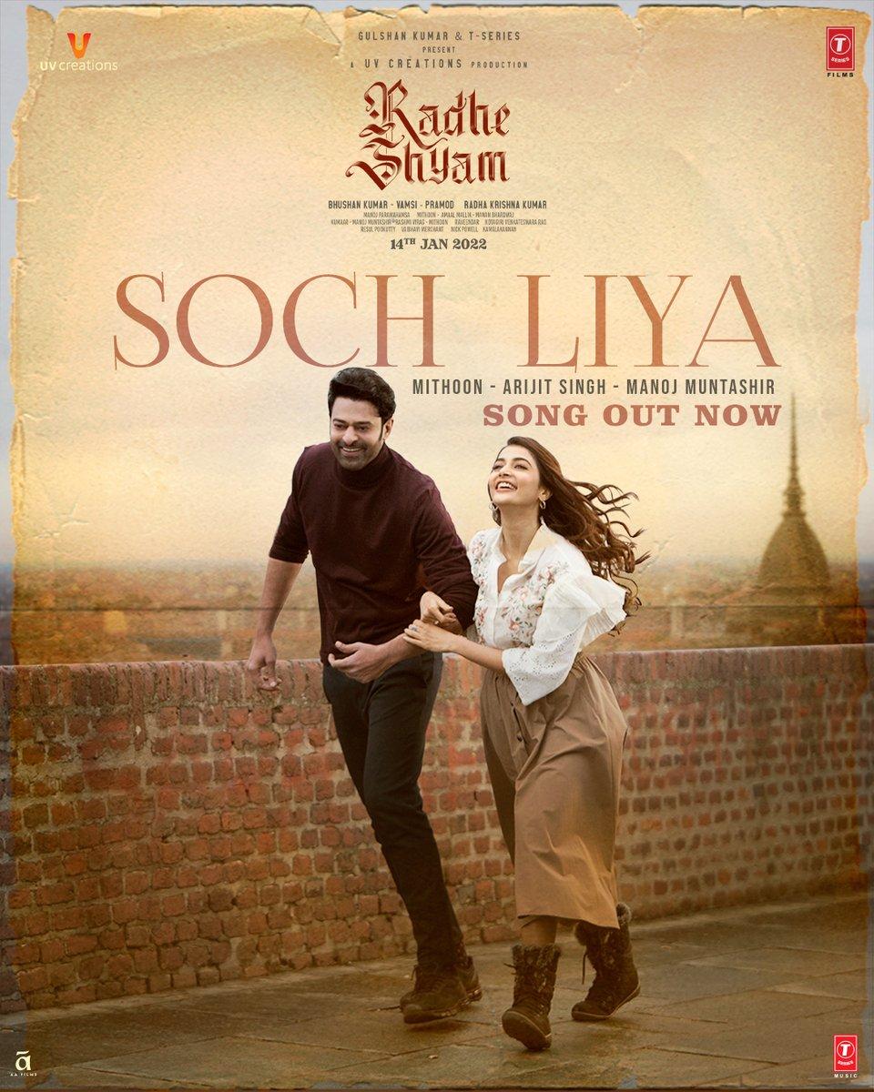 960x1200 Radhe Shyam your heart out with this melody! Presenting #SochLiya from the #MusicalOfAges #RadheShyam! & Starring #Prabhas