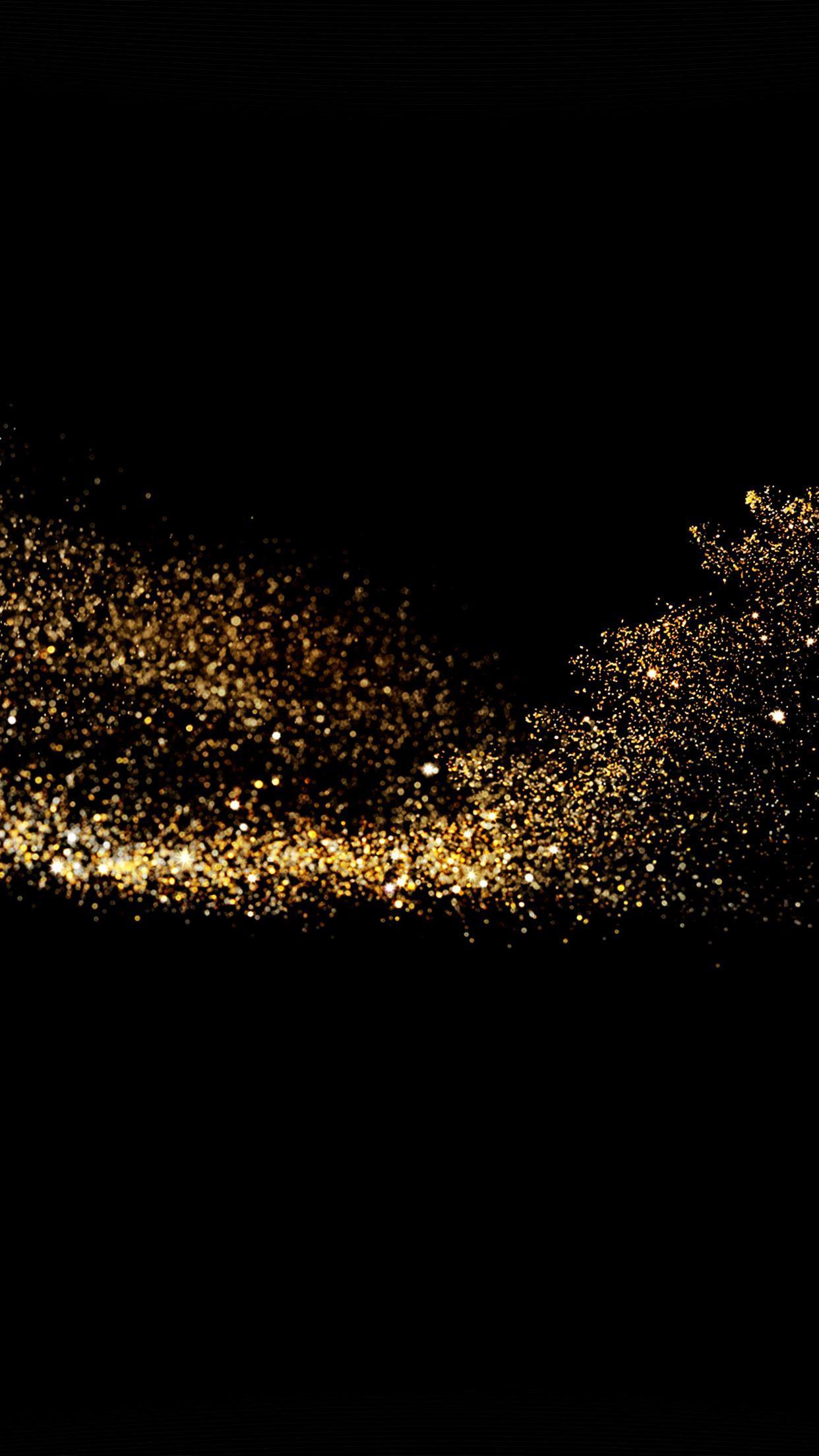 1242x2208 Amoled Gold And Black Wallpaper