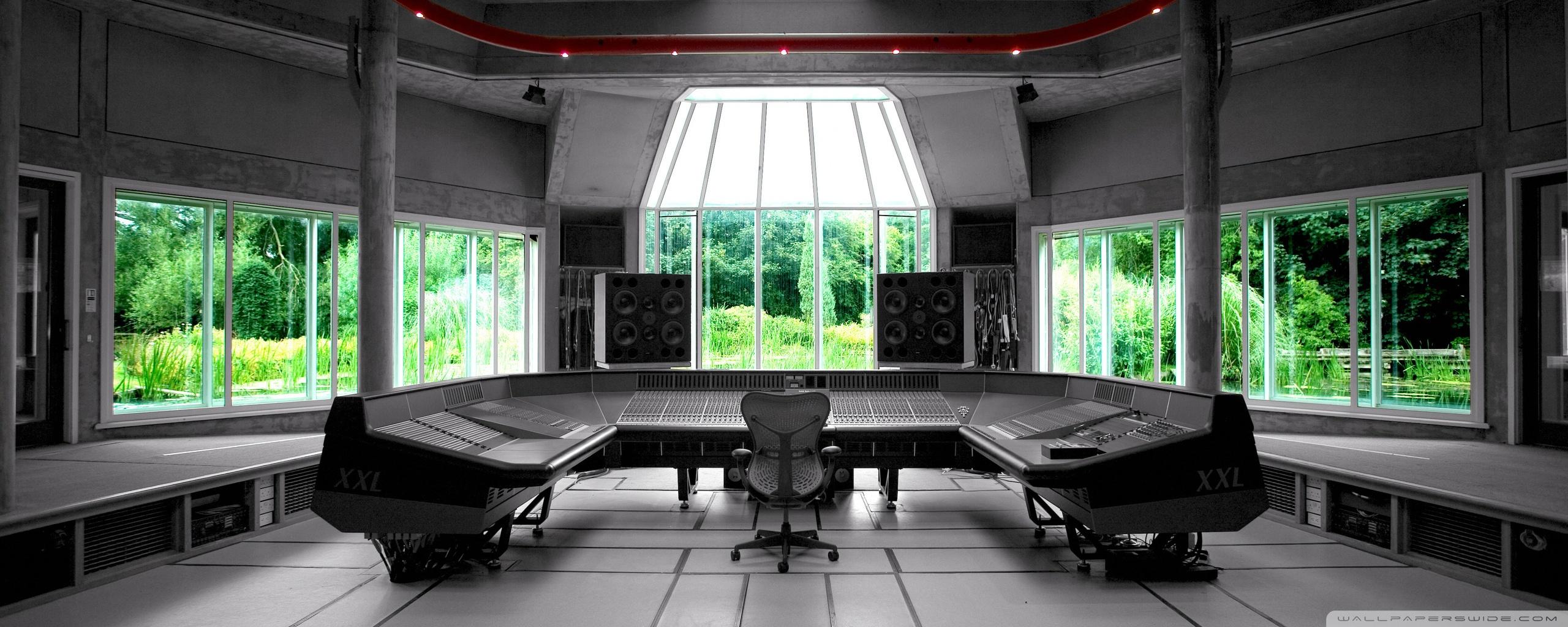 2560x1024 Music Recording Studio Ultra HD Desktop Background Wallpaper for 4K UHD TV : Multi Display, Dual Monitor : Tablet