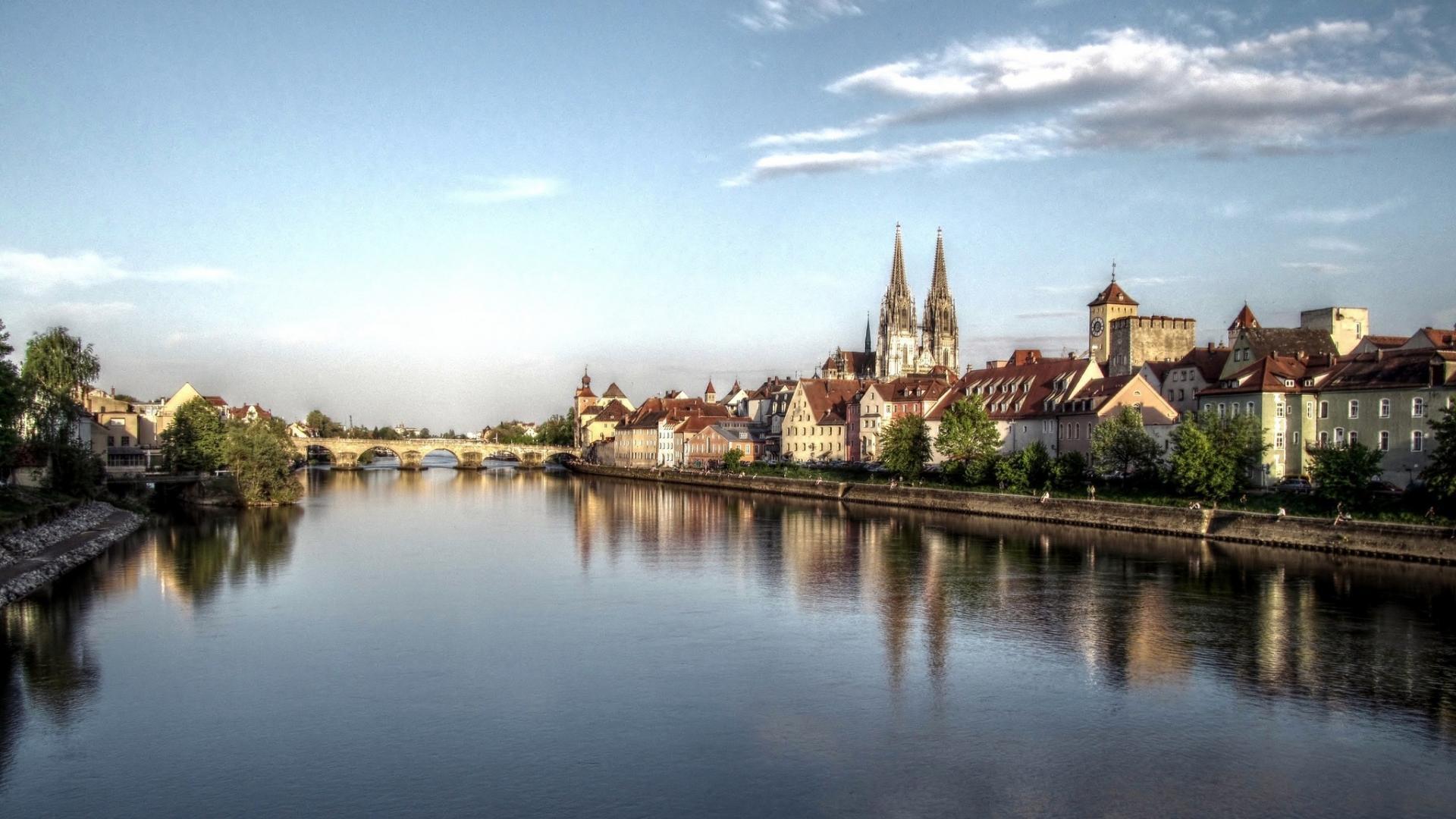 1920x1080 Regensburg Wallpaper