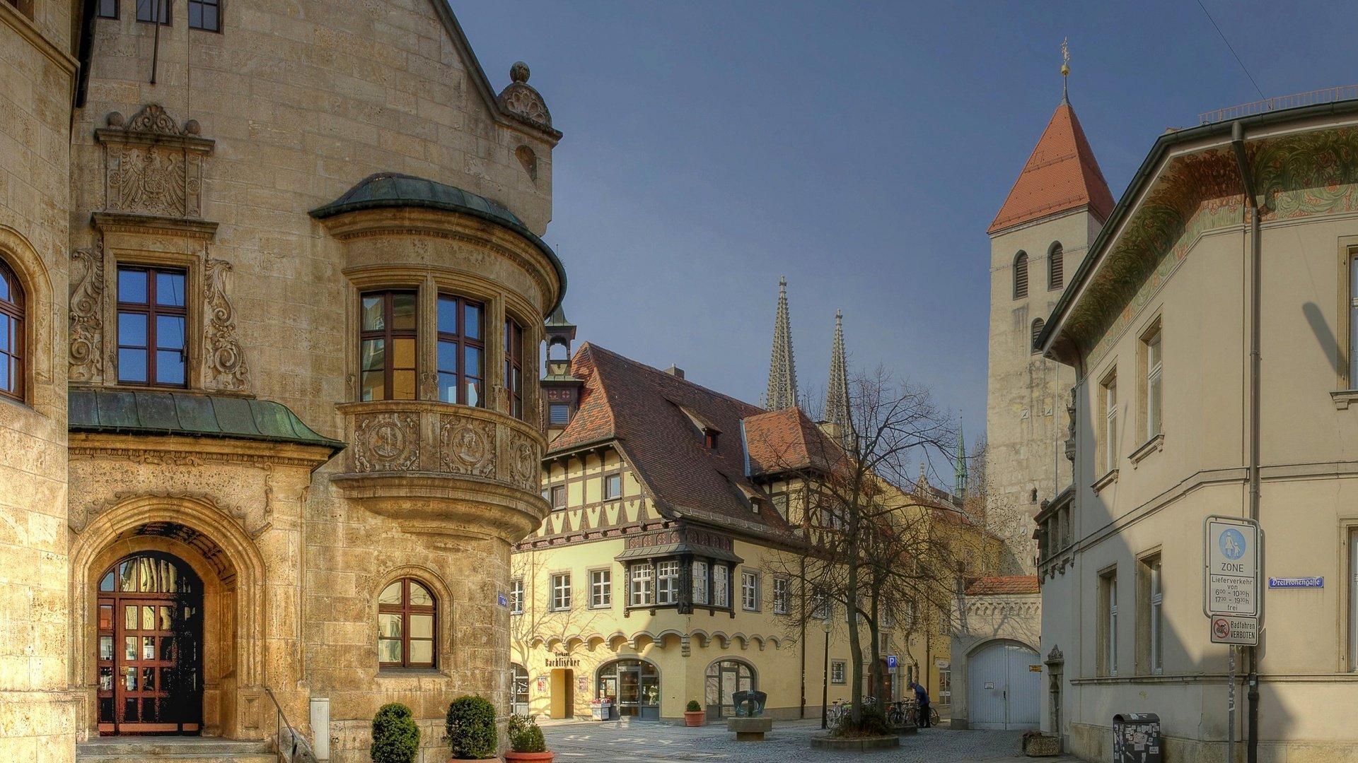 1920x1080 regensburg, Bavaria, Germany, City, Beeuty Wallpaper HD / Desktop and Mobile Background