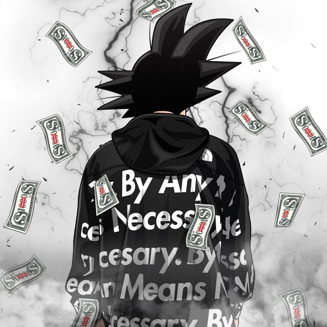 Drip Goku Wallpaper 4k, Gbnslbn  Goku wallpaper, Best wallpaper