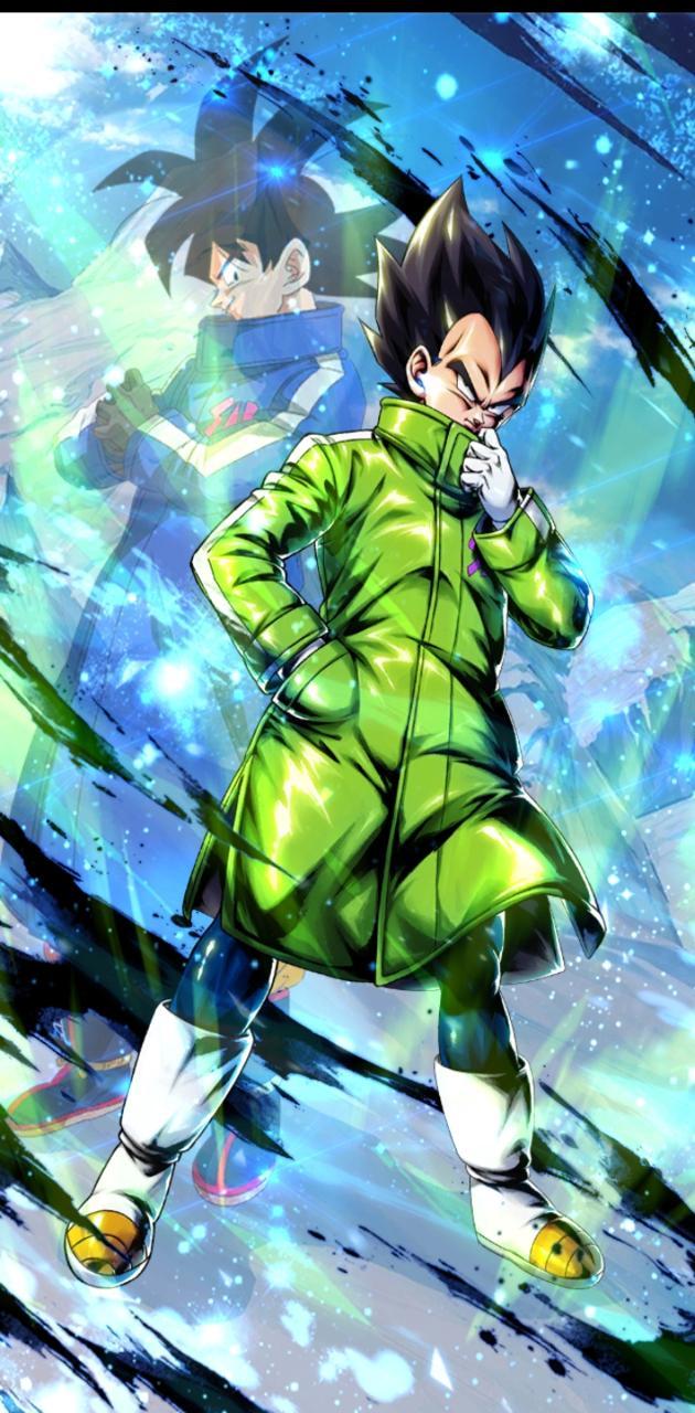 630x1280 Vegeta x Goku wallpaper