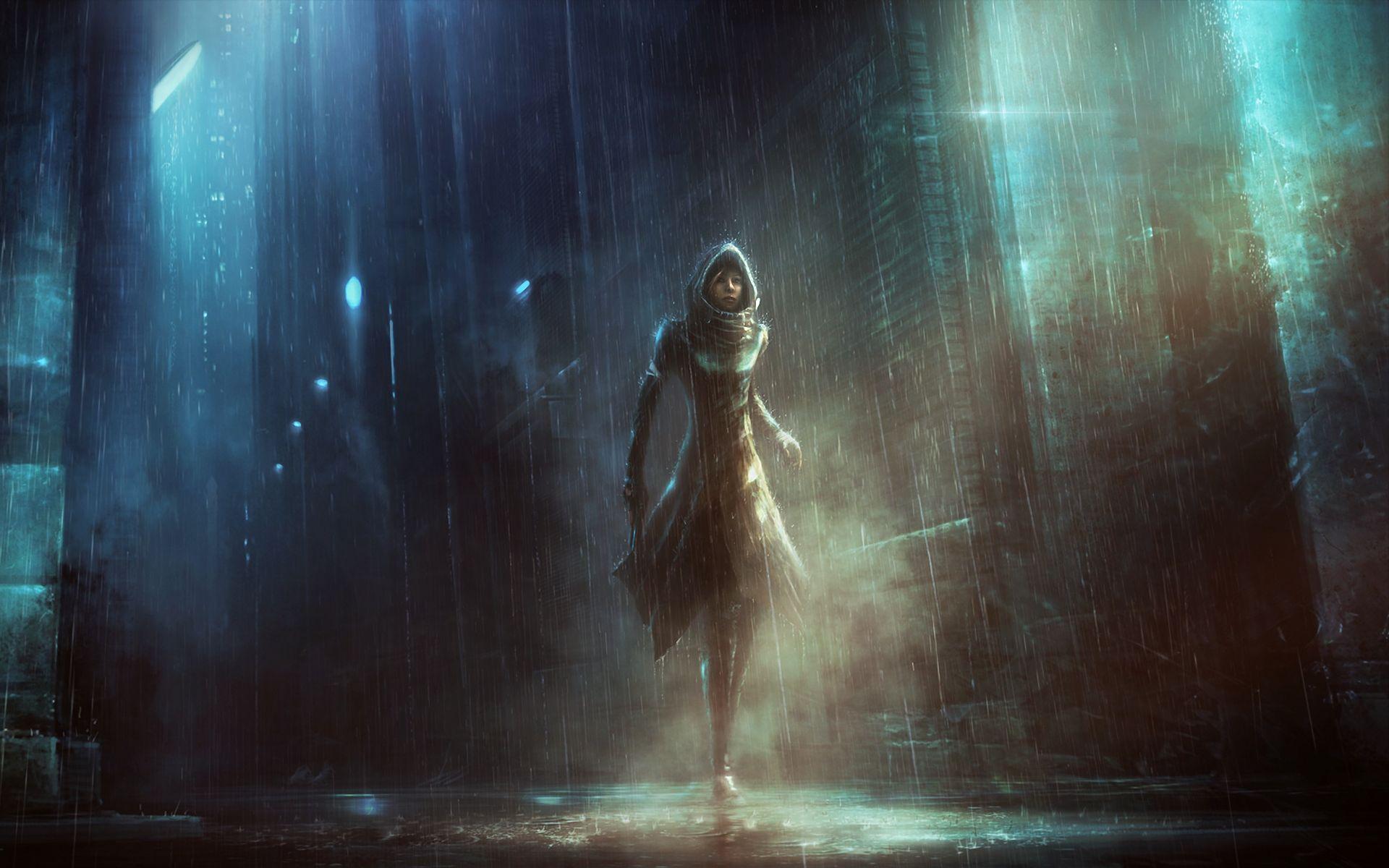 1920x1200 Rain HD Wallpaper