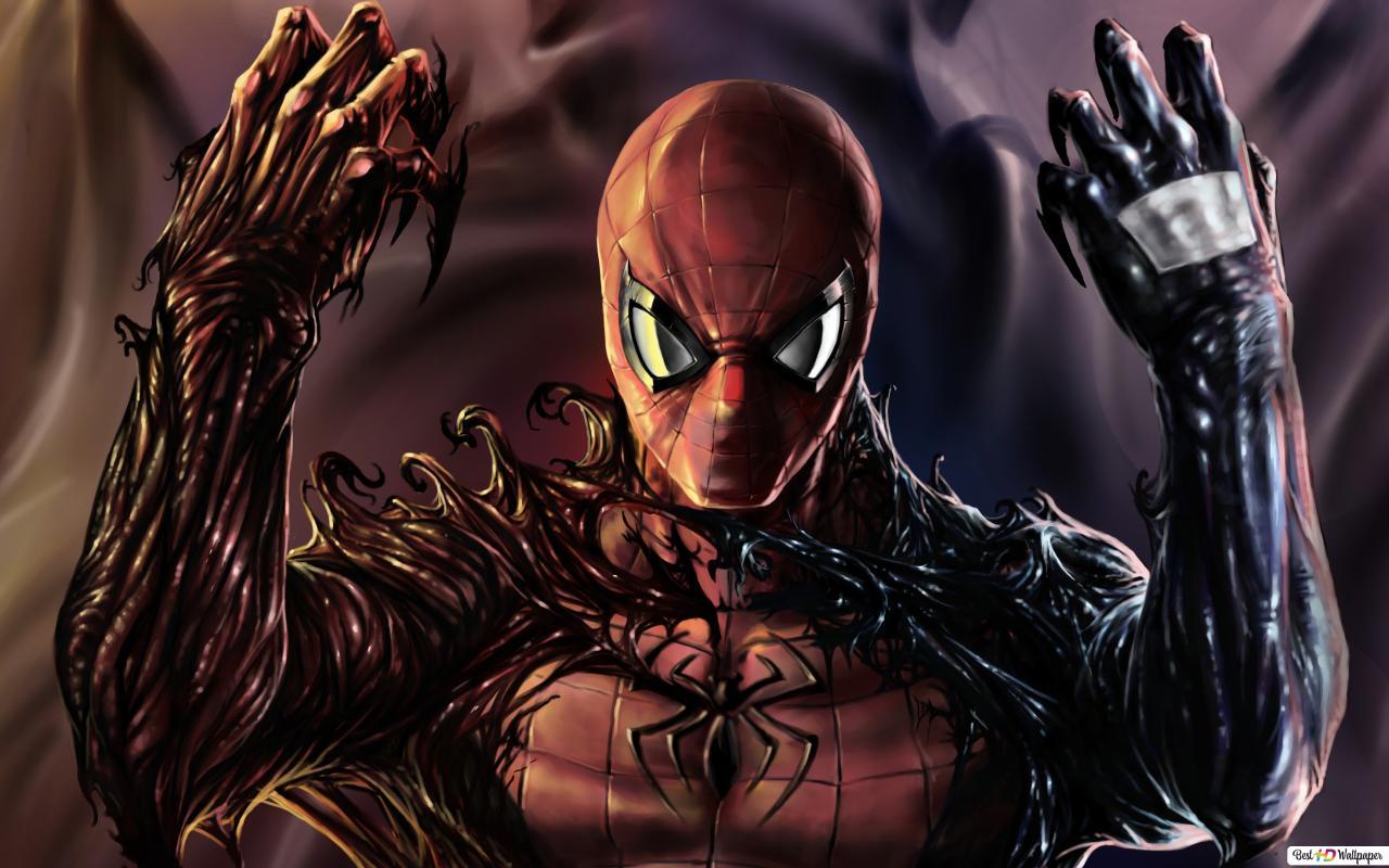 Spider Man Black Symbiote Suit Wallpaper 4k Ultra HD ID8542