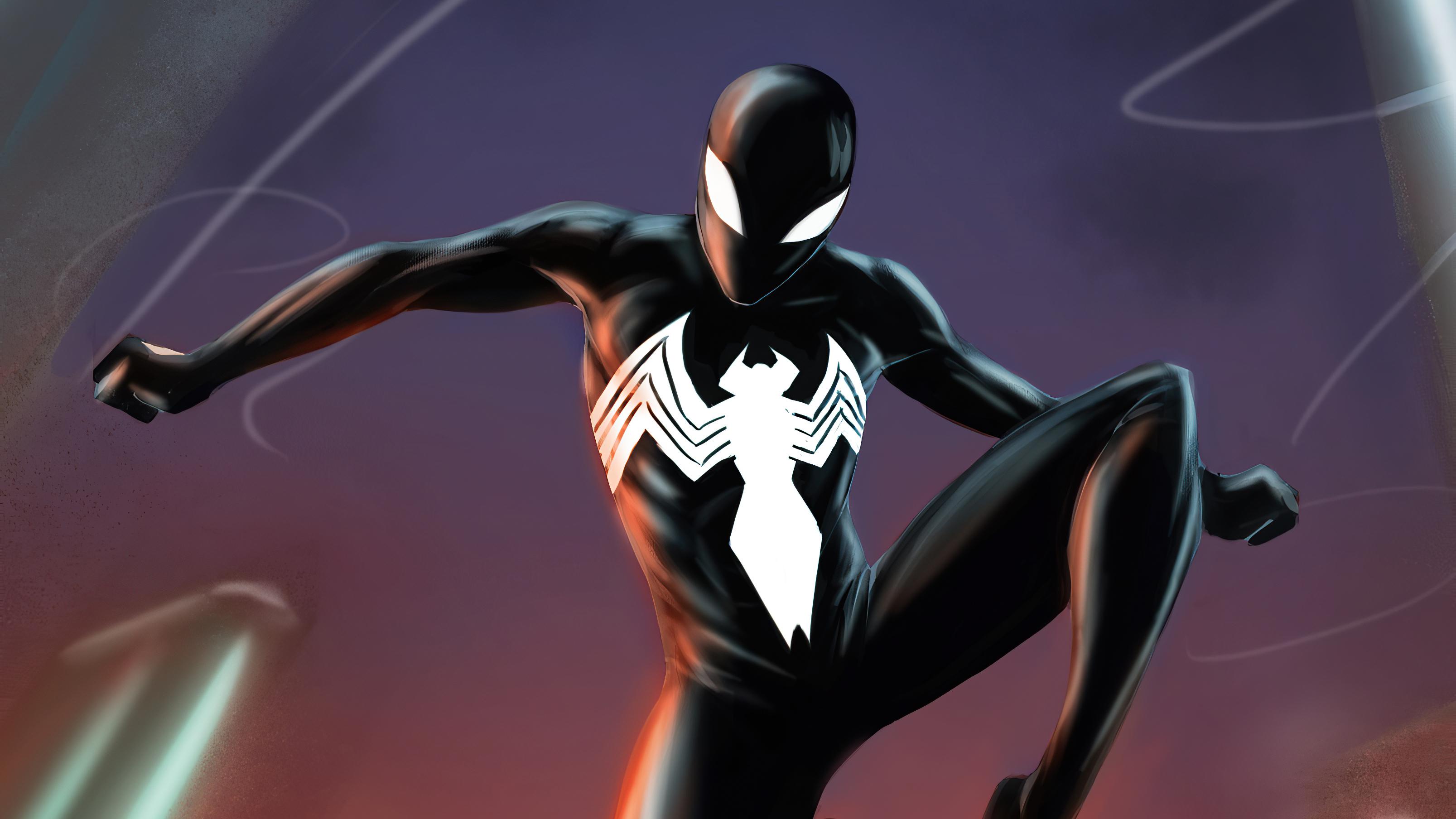 HD wallpaper Marvel Comics SpiderMan Symbiote  Wallpaper Flare
