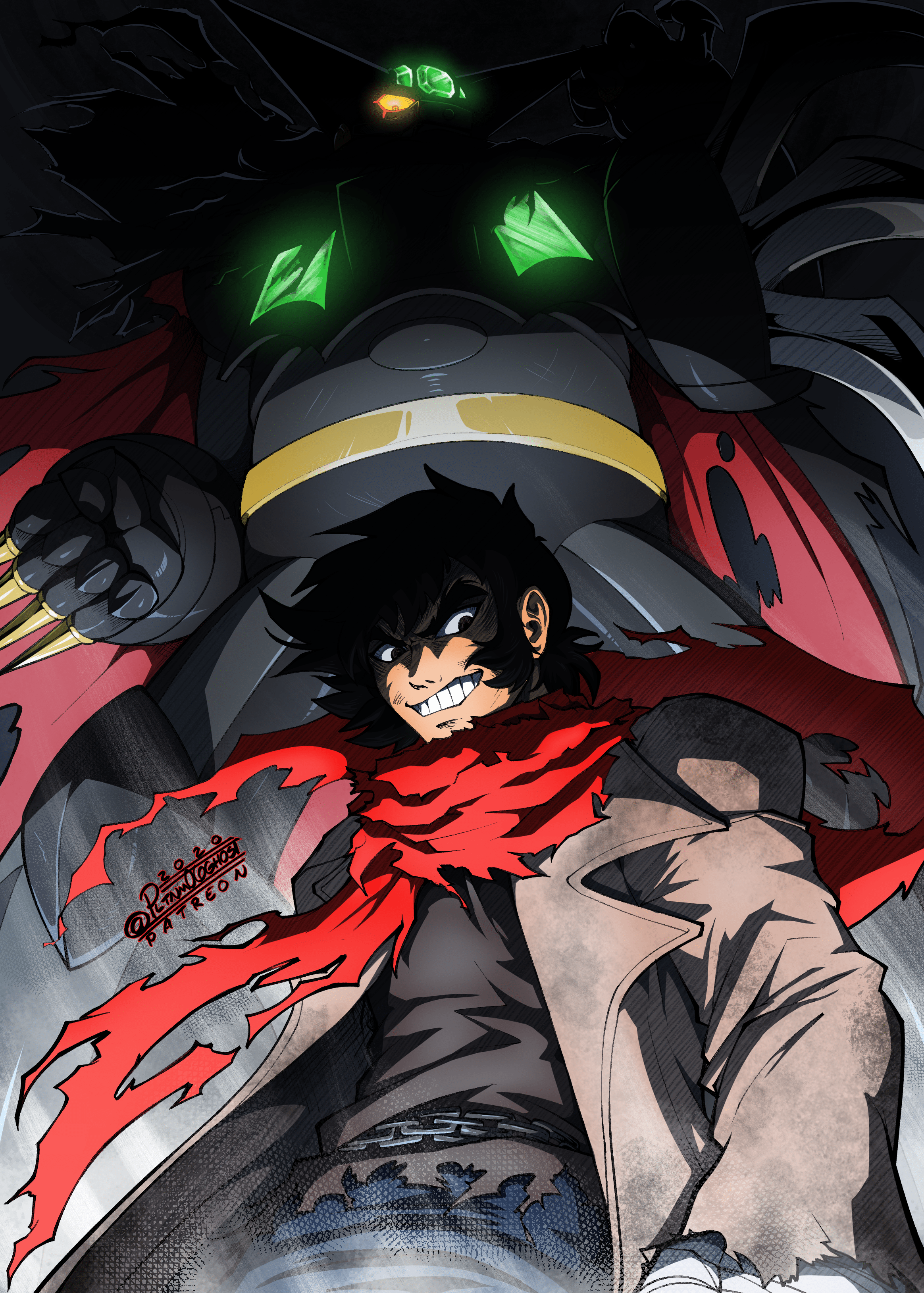 2328x3258 Nagare Ryoma Robo Armageddon Anime Image Board