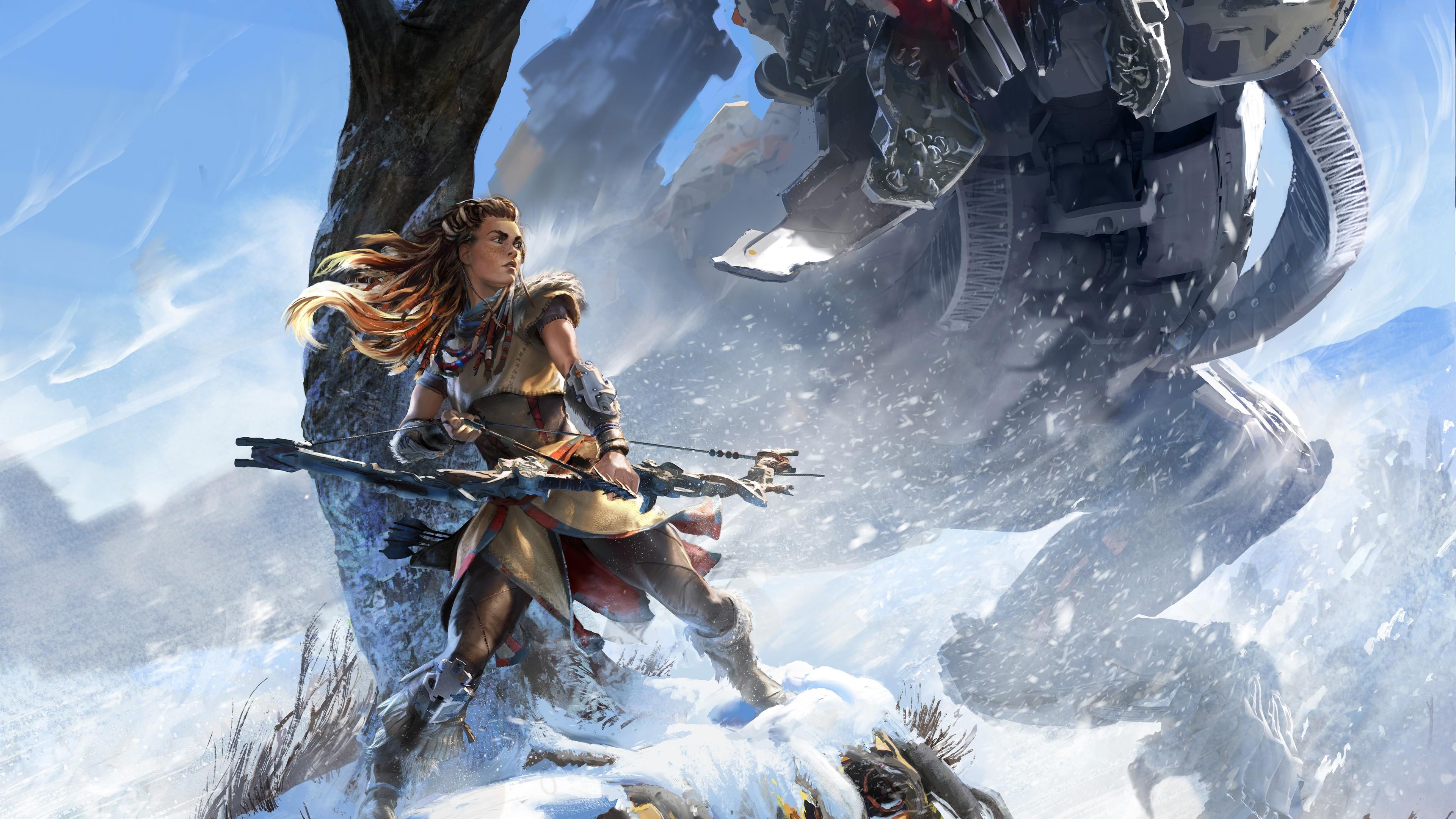3840x2160 #Aloy (Horizon: Zero Dawn), #Horizon: Zero Dawn, wallpaper HD Wallpaper