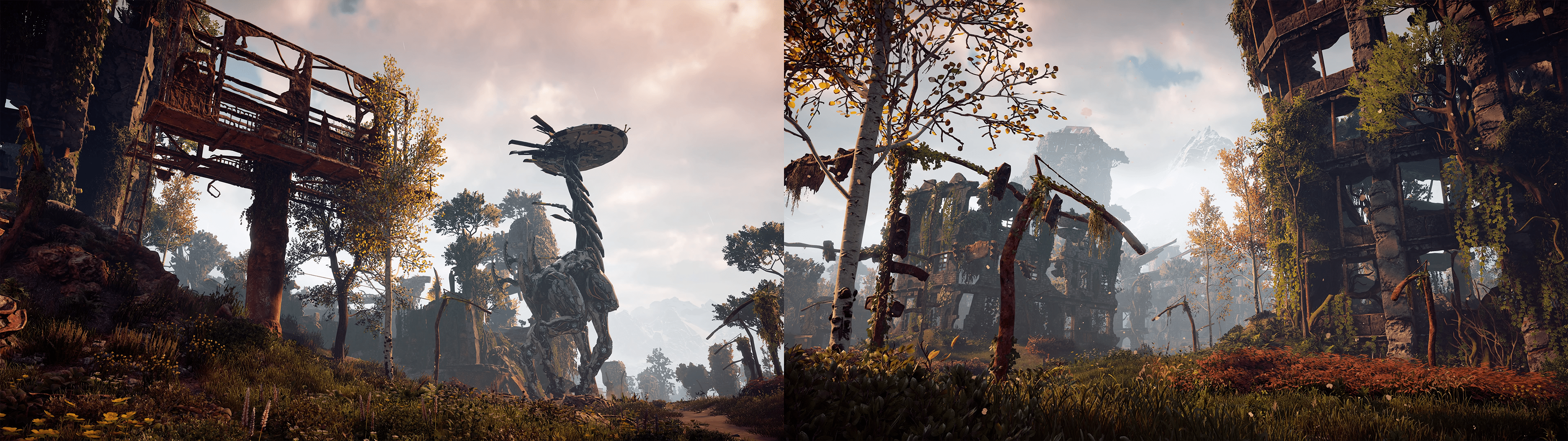3840x1080 Horizon Zero Dawn Wallpaper Dual Monitor