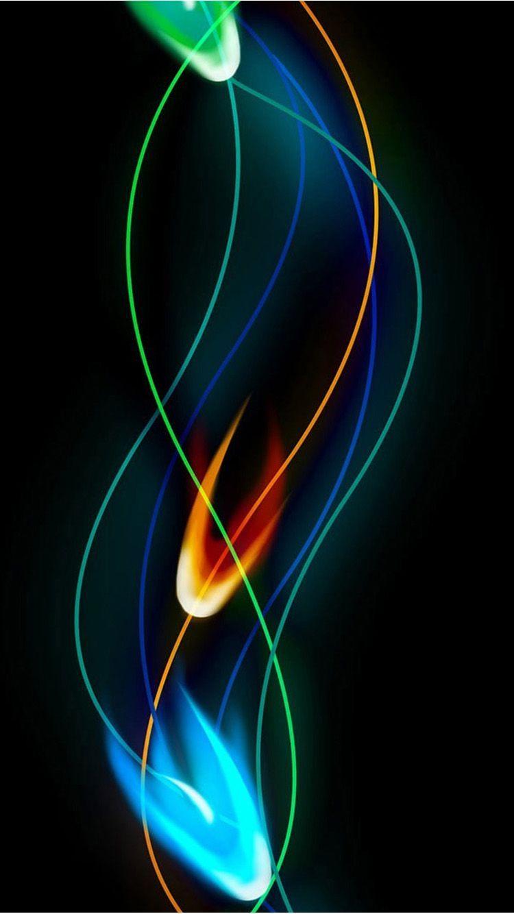 750x1334 Light, Design, Electric blue, Neon, Graphics, Colorfulness. Neon wallpaper, iPhone wallpaper lights, Galaxy phone wallpaper