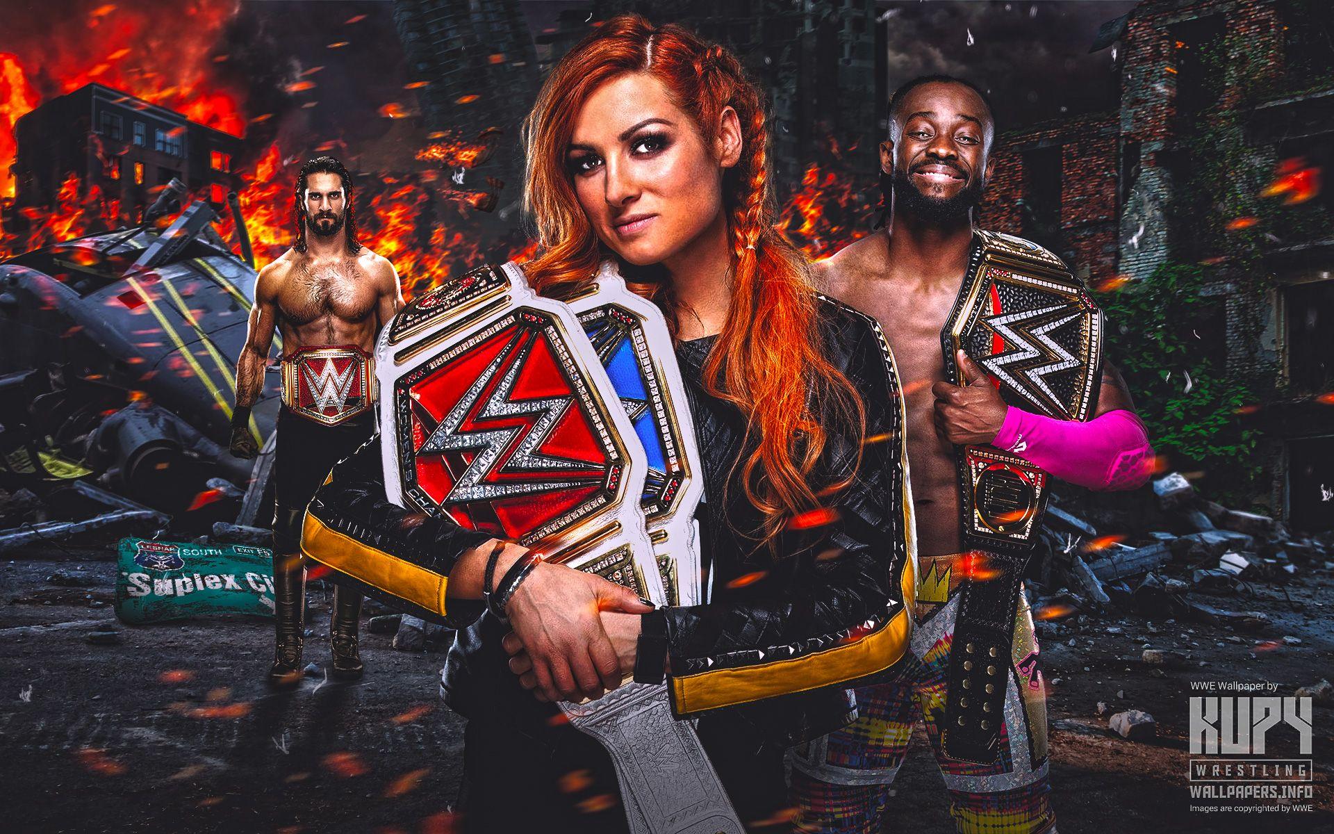 1920x1200 WWE 2021 Wallpaper
