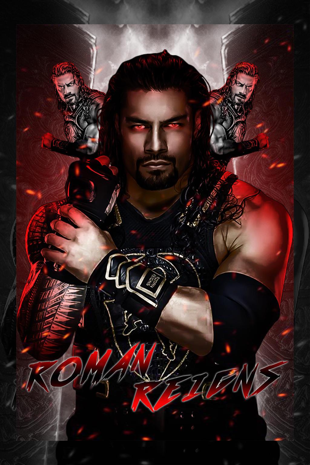 1024x1536 Roman Reigns Wallpaper