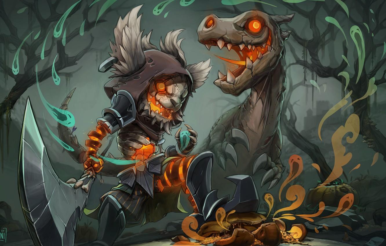 1332x850 Wallpaper Fantasy, Art, Soul Eater, League of legends, Illustration, Concept Art, LOL, Characters, Game Art, Koni GIRARD, by Koni GIRARD, Kled image for desktop, section арт