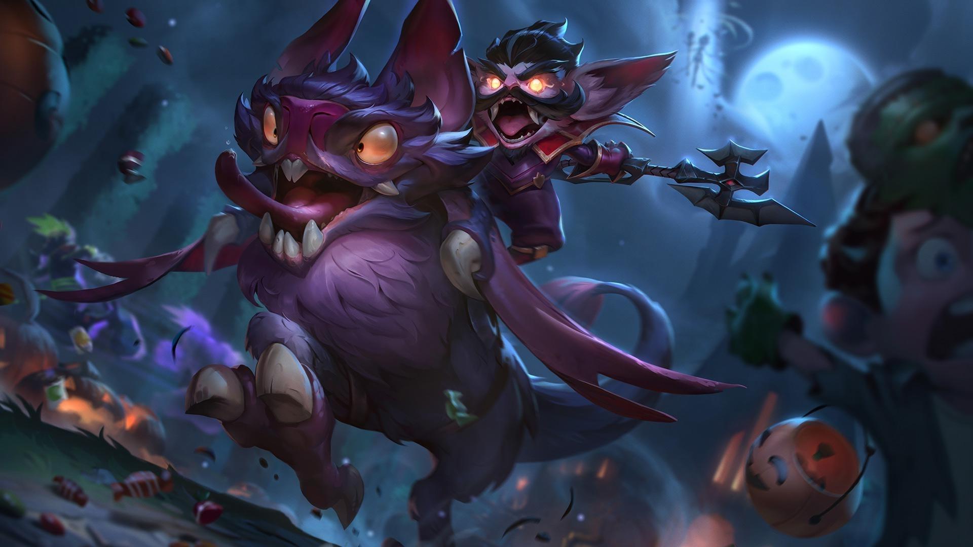 1920x1080 Wallpaper League Of Legends, Artwork, Kled, Summoner's Rift:1920x1080