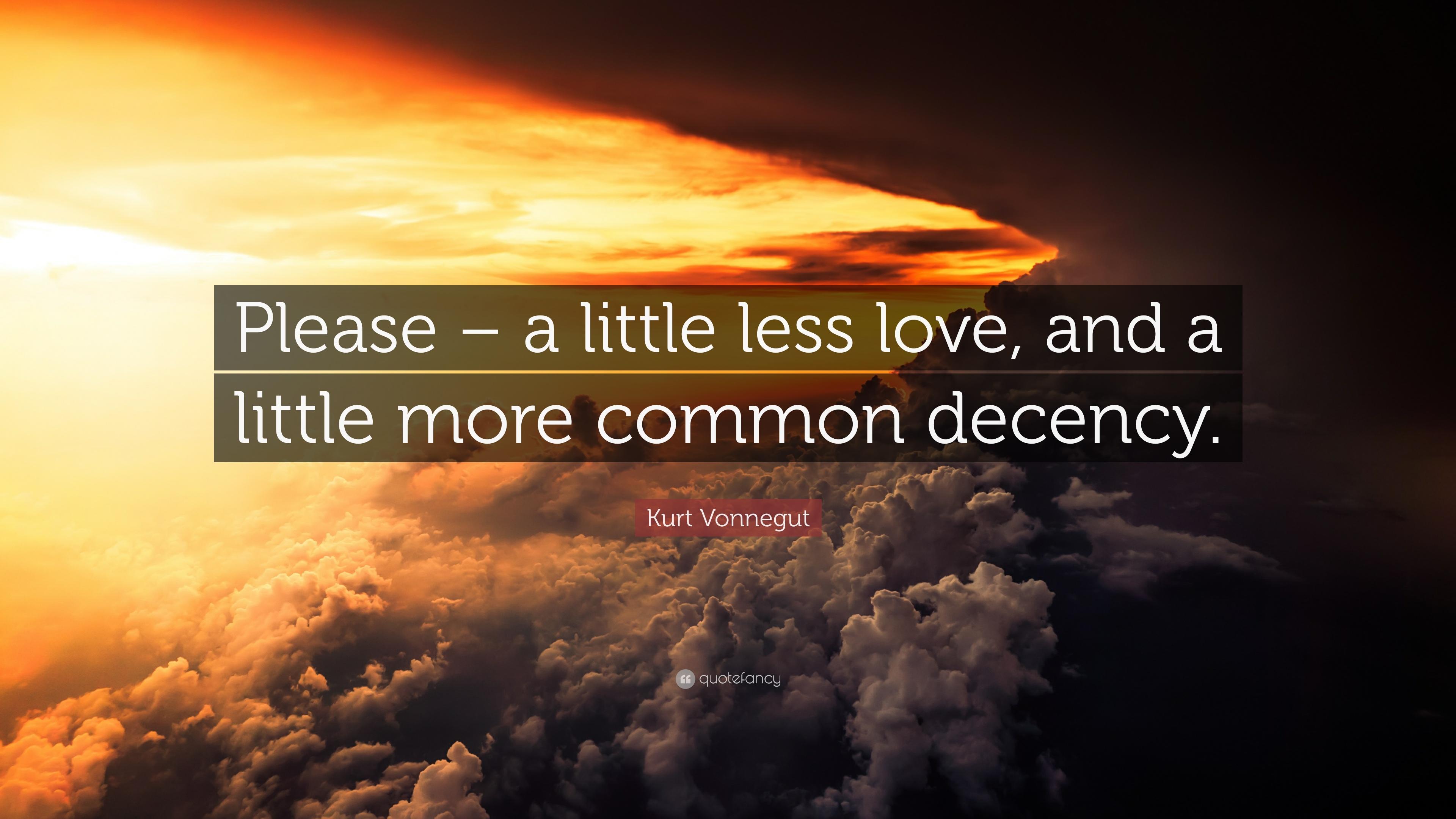 3840x2160 Kurt Vonnegut Quote: “Please