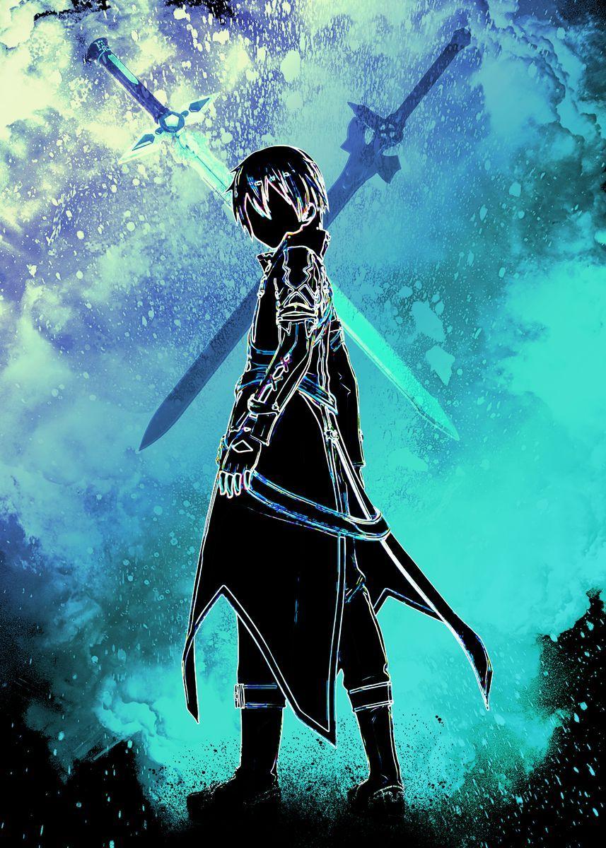 Kirito(espadachin negro) | •Anime• Amino
