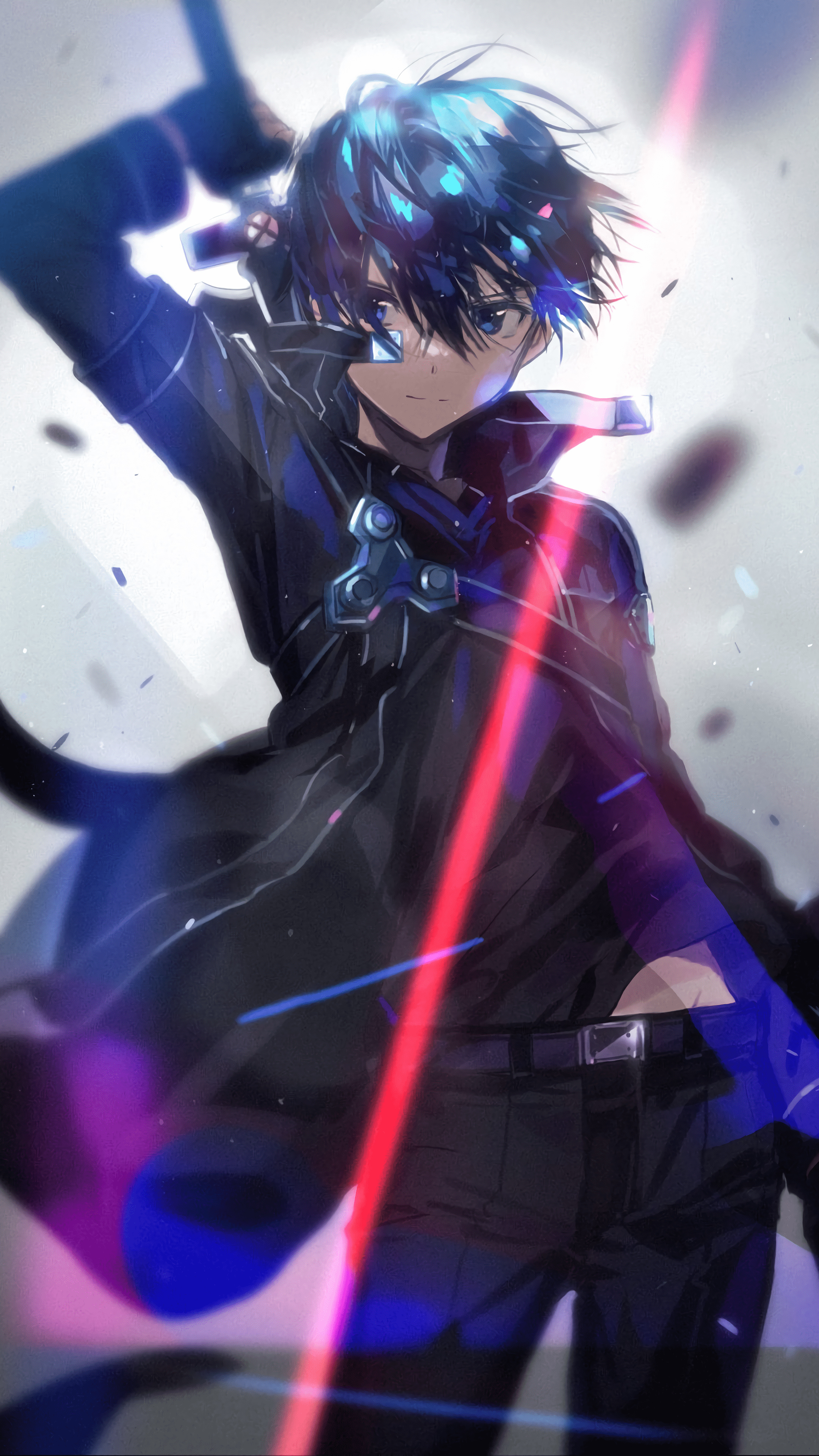 2160x3840 2160×3840 Kirito The Black Swordsman (Sword Art Online)