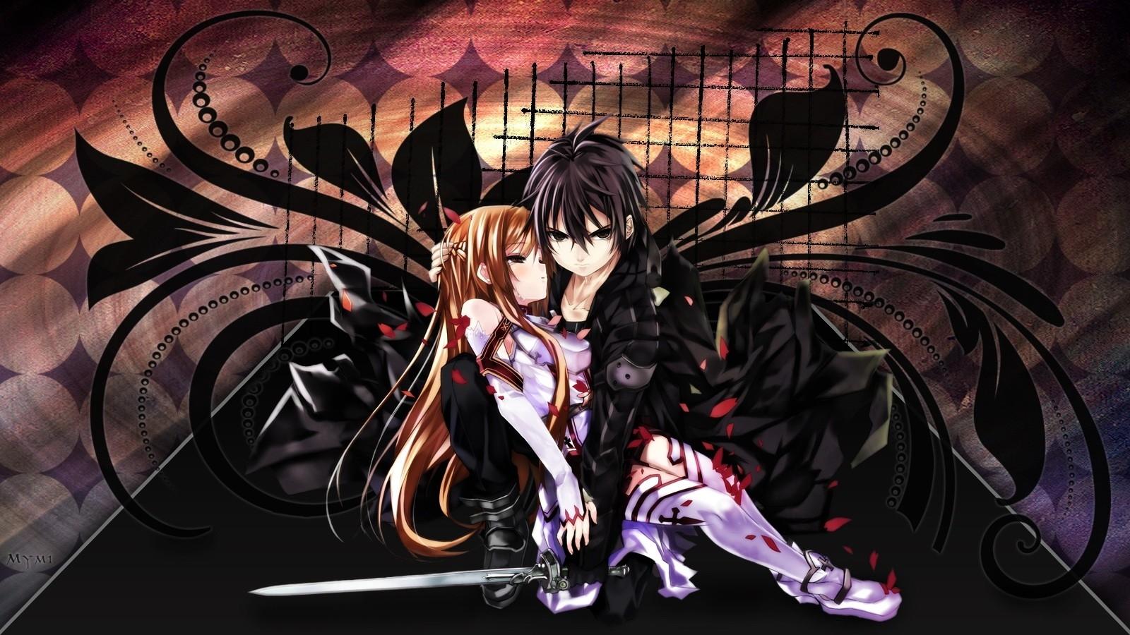 1600x900 Black Sword Anime Wallpaper