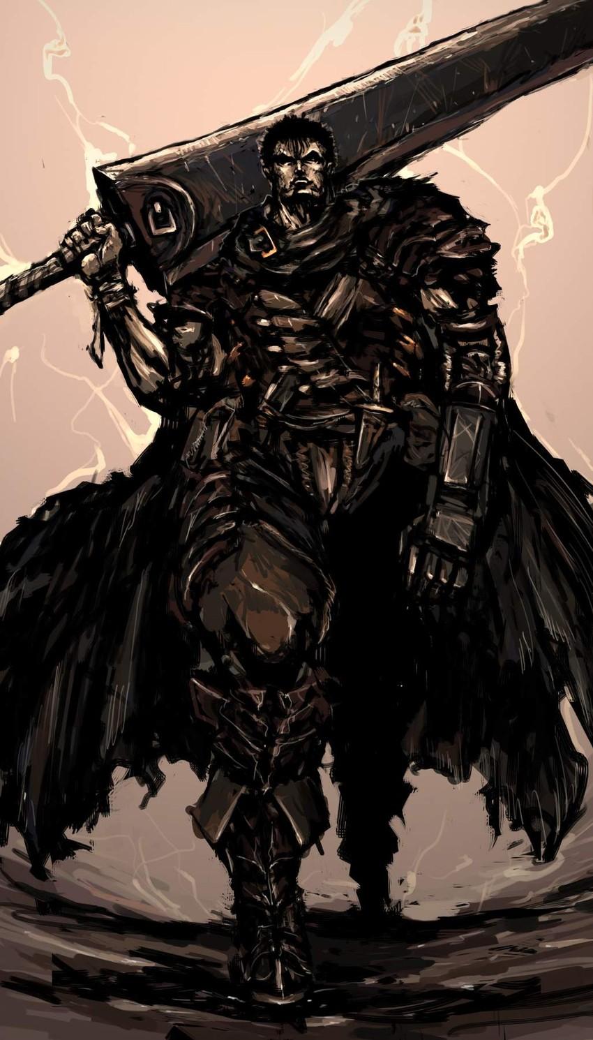 850x1490 Guts the Black Swordsman
