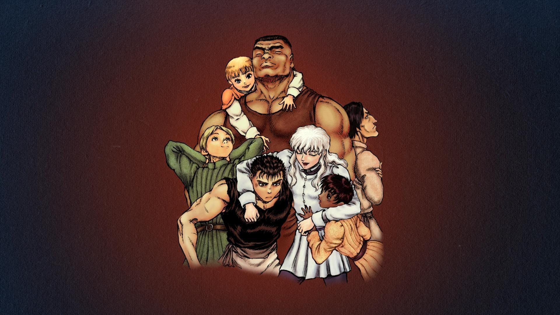 1920x1080 Anime Berserk Black Swordsman Guts Griffith Casca Pippin Corkus Judeau Rickert