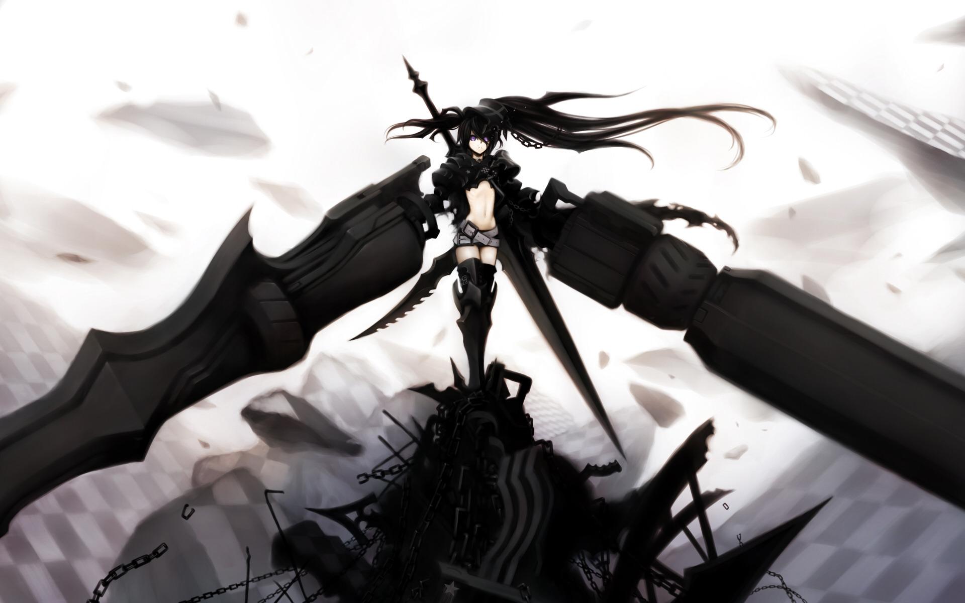 1920x1200 Black Rock Shooter Sword HD Wallpaper