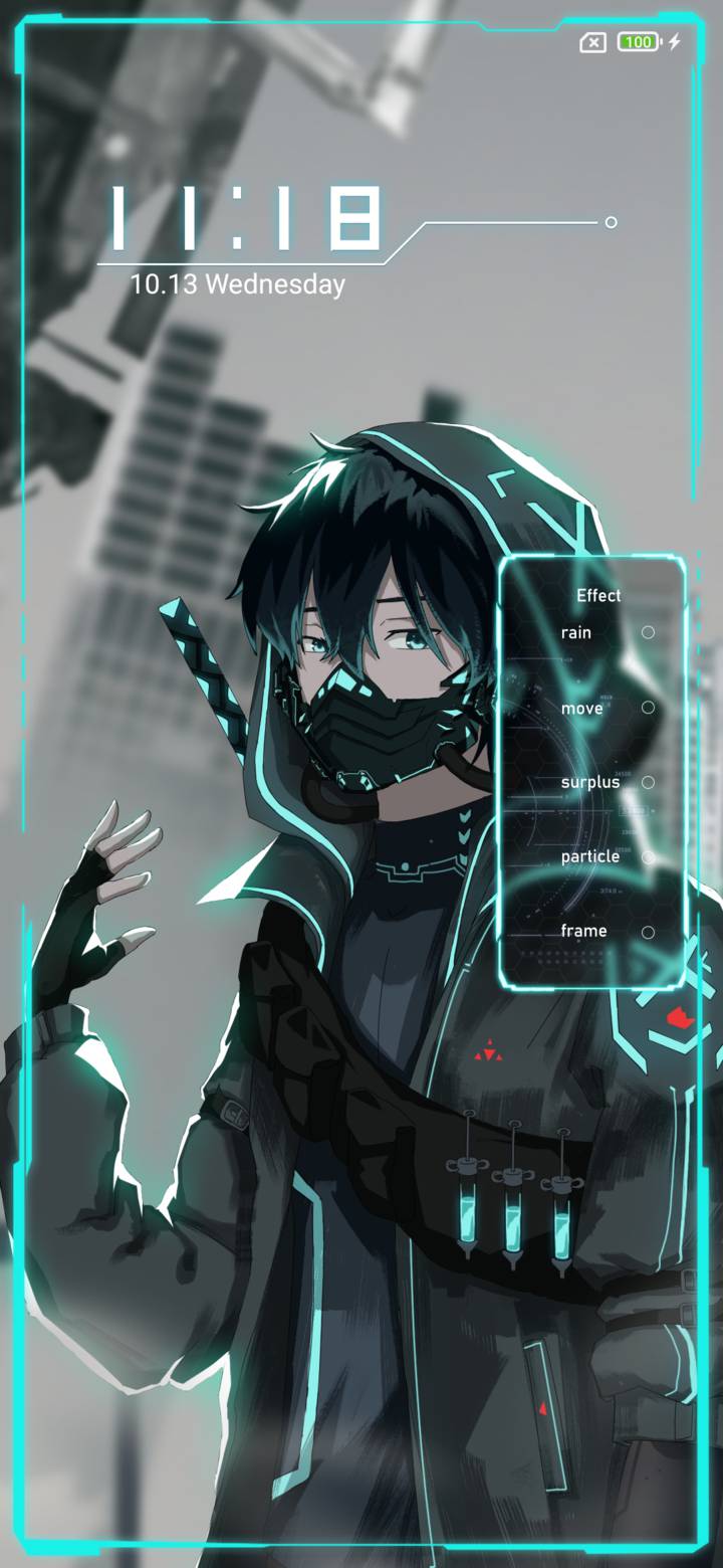 720x1560 Swordsman In Black MIUI theme and Tutorial